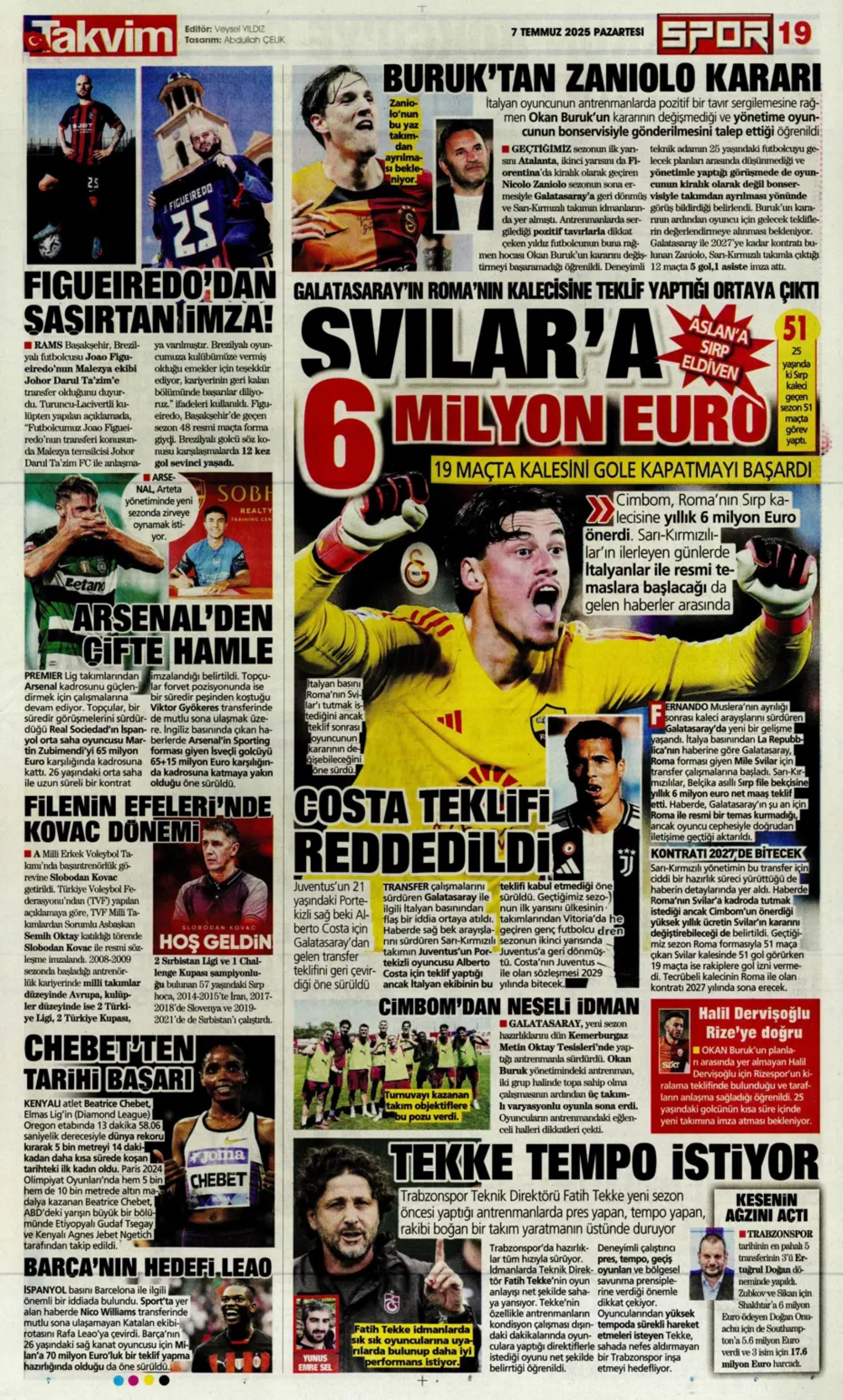 Sporda günün manşetleri: Victor Osimhen kararını verdi! Galatasaray'da kalacak mı?
