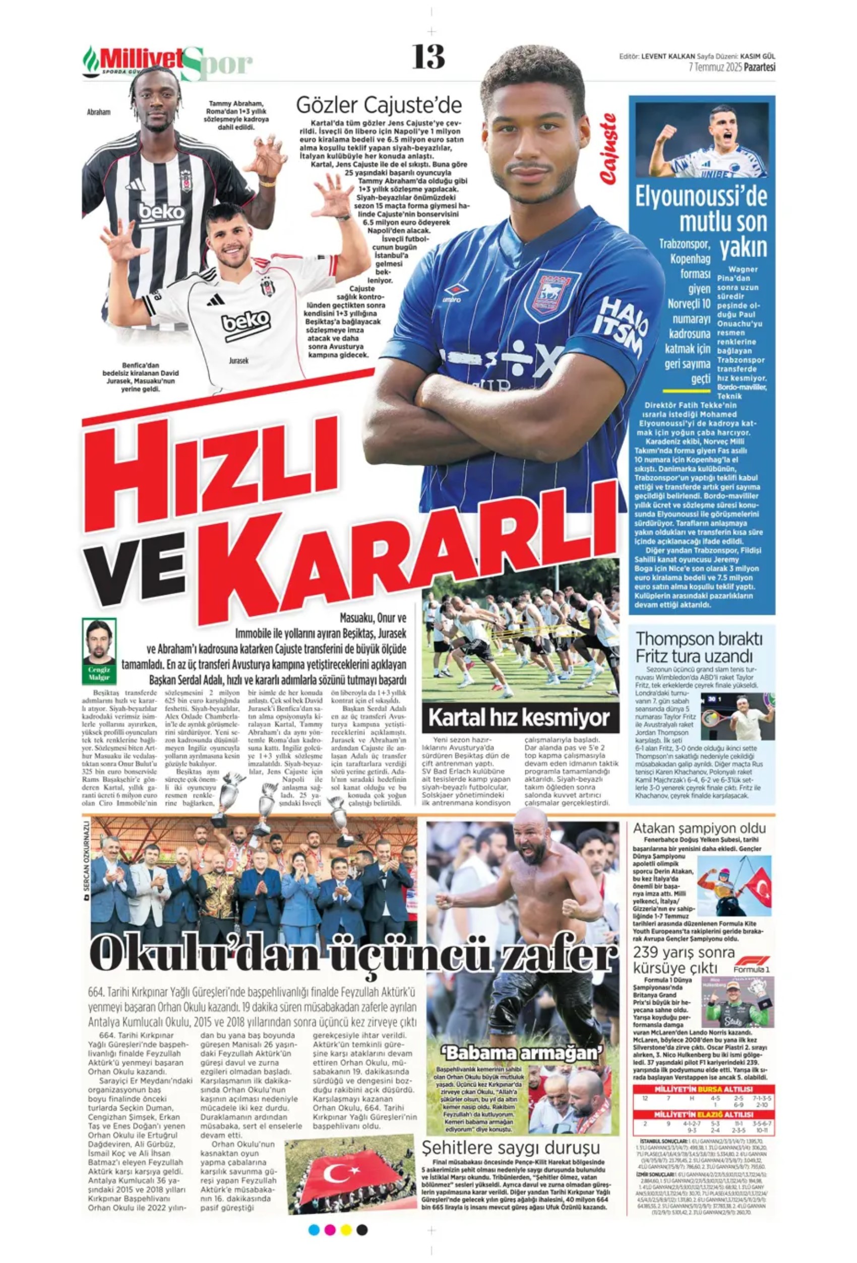 Sporda günün manşetleri: Victor Osimhen kararını verdi! Galatasaray'da kalacak mı?