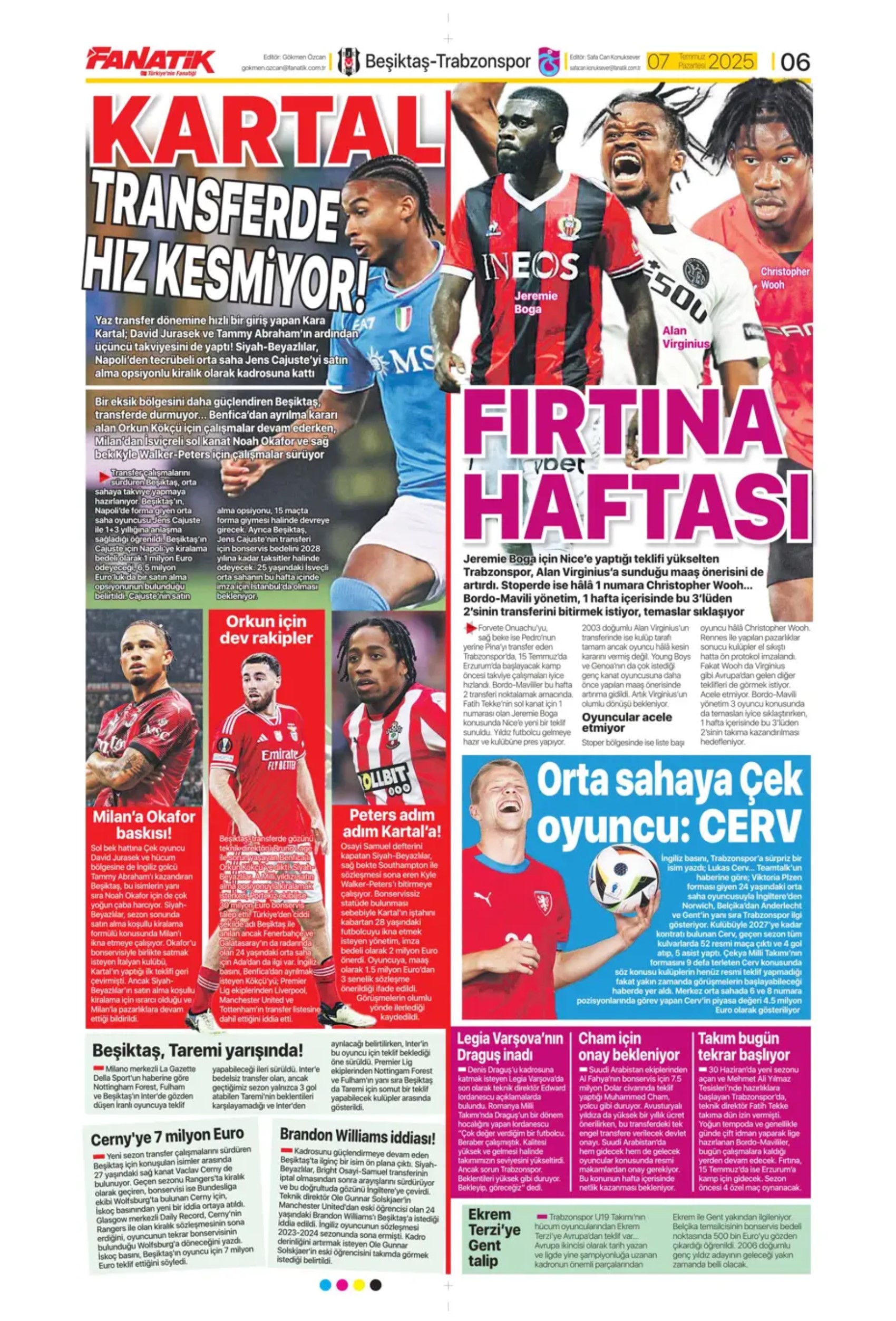 Sporda günün manşetleri: Victor Osimhen kararını verdi! Galatasaray'da kalacak mı?