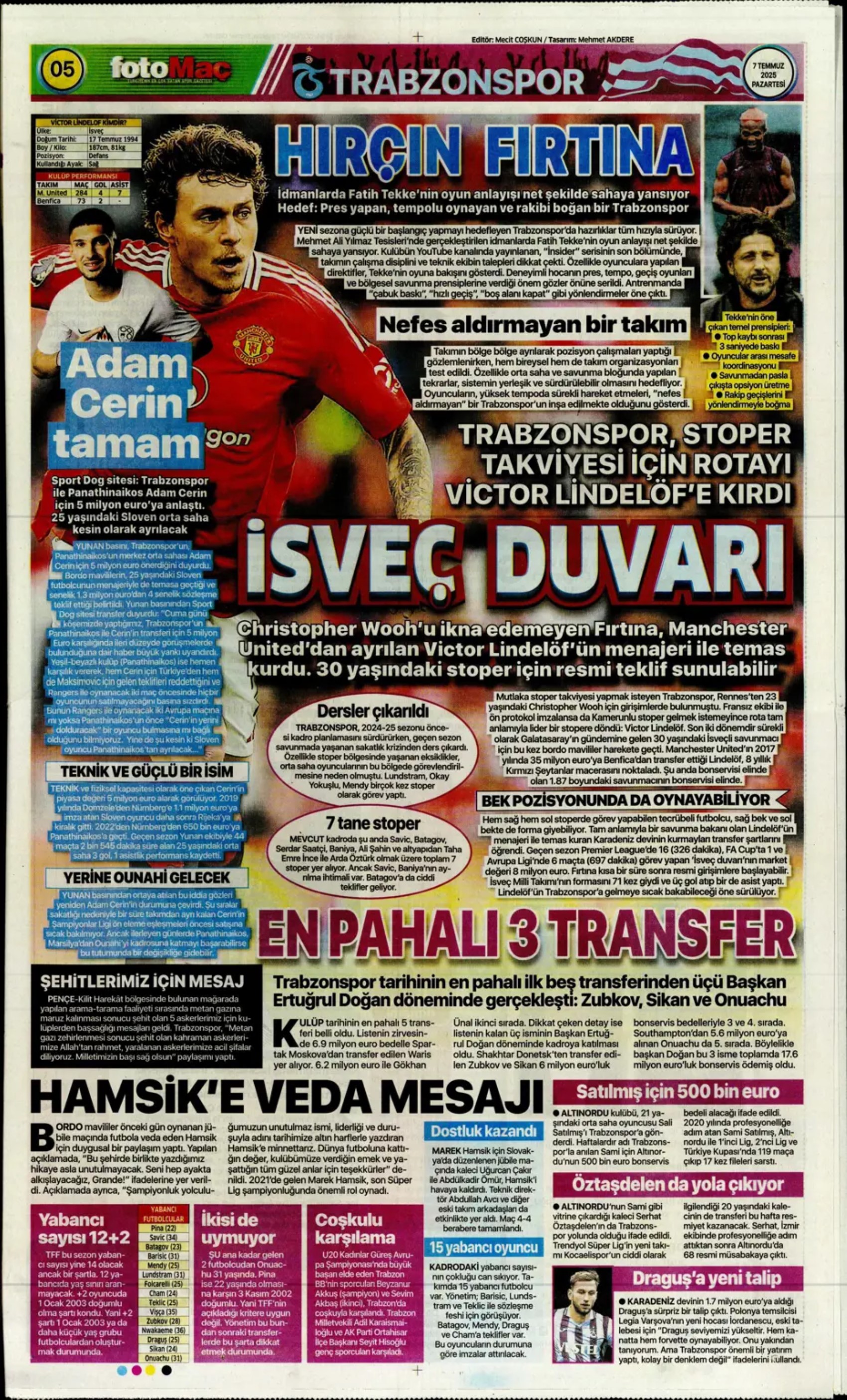 Sporda günün manşetleri: Victor Osimhen kararını verdi! Galatasaray'da kalacak mı?