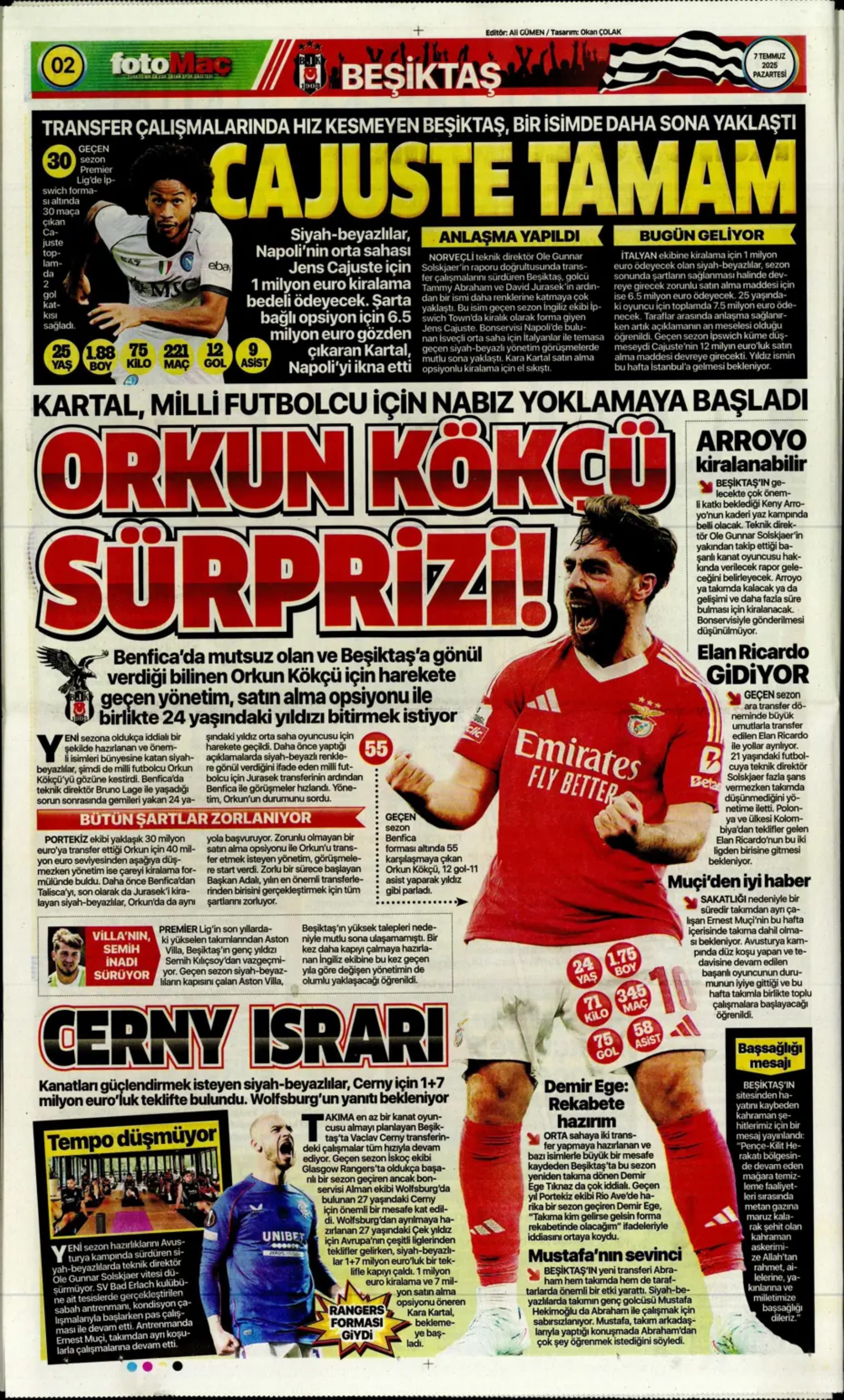 Sporda günün manşetleri: Victor Osimhen kararını verdi! Galatasaray'da kalacak mı?