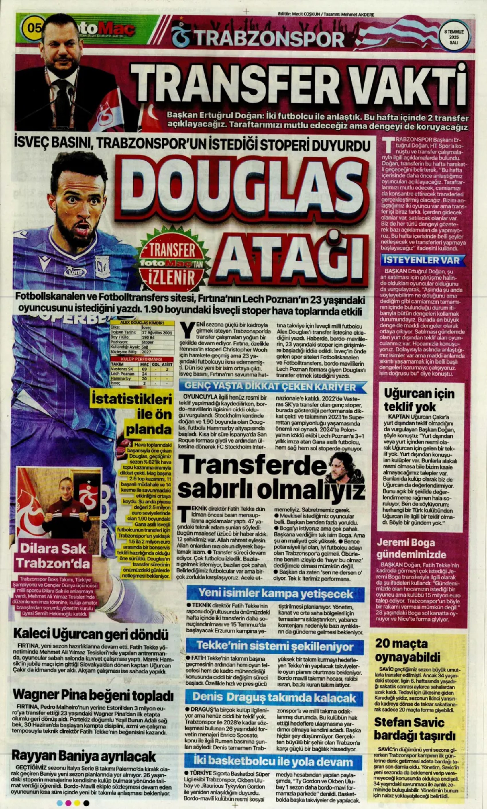 Sporda günün manşetleri... Osimhen koptu geliyor, Çalhanoğlu transferinde sıcak saatler: Beşiktaş'tan Lizbon çıkarması