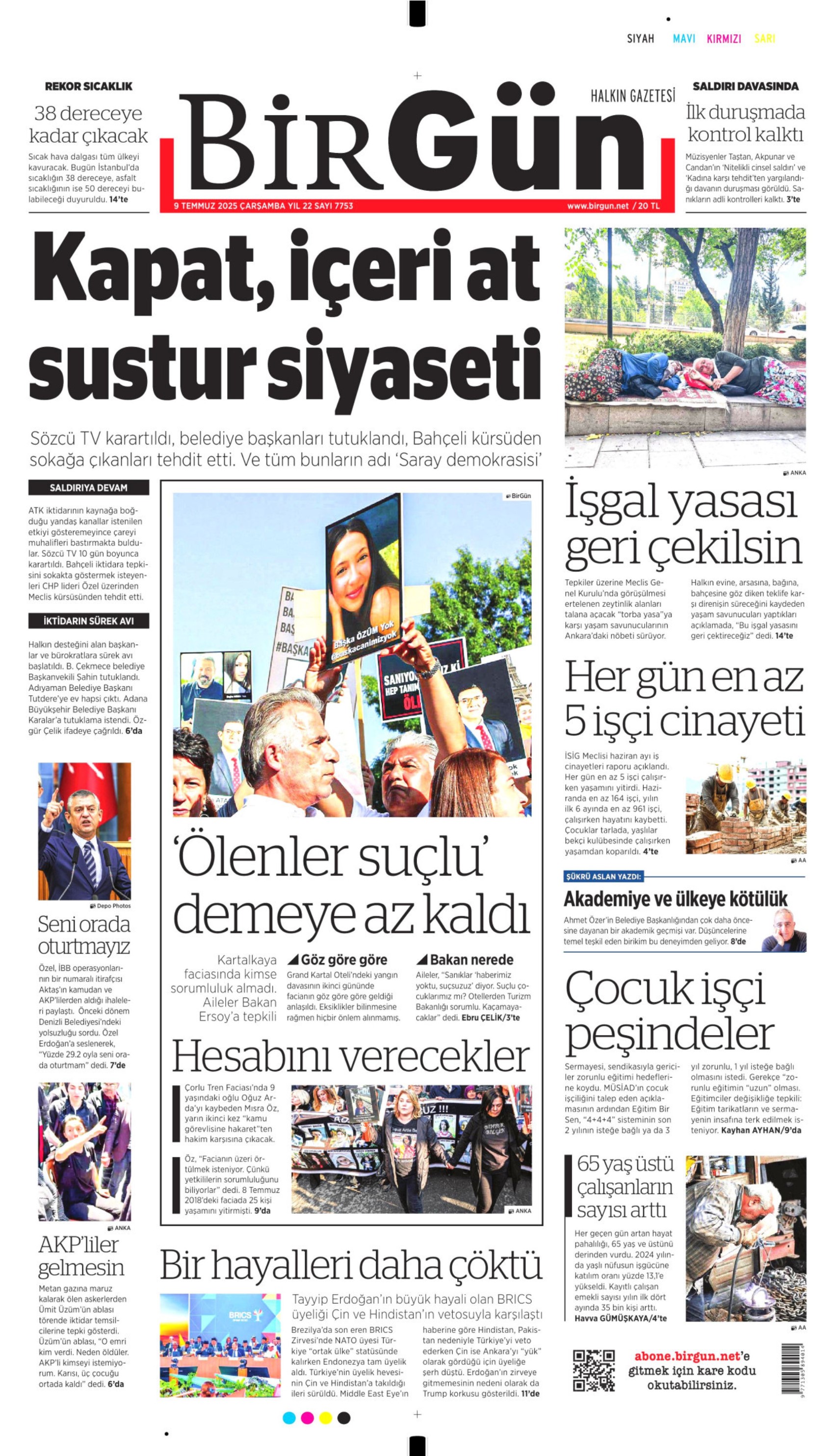 Canlı yayın talebine destek vermişti: Gazeteler Bahçeli ve Özel'in karşılıklı açıklamalarını nasıl gördü? (9 Temmuz 2025 gazete manşetleri)