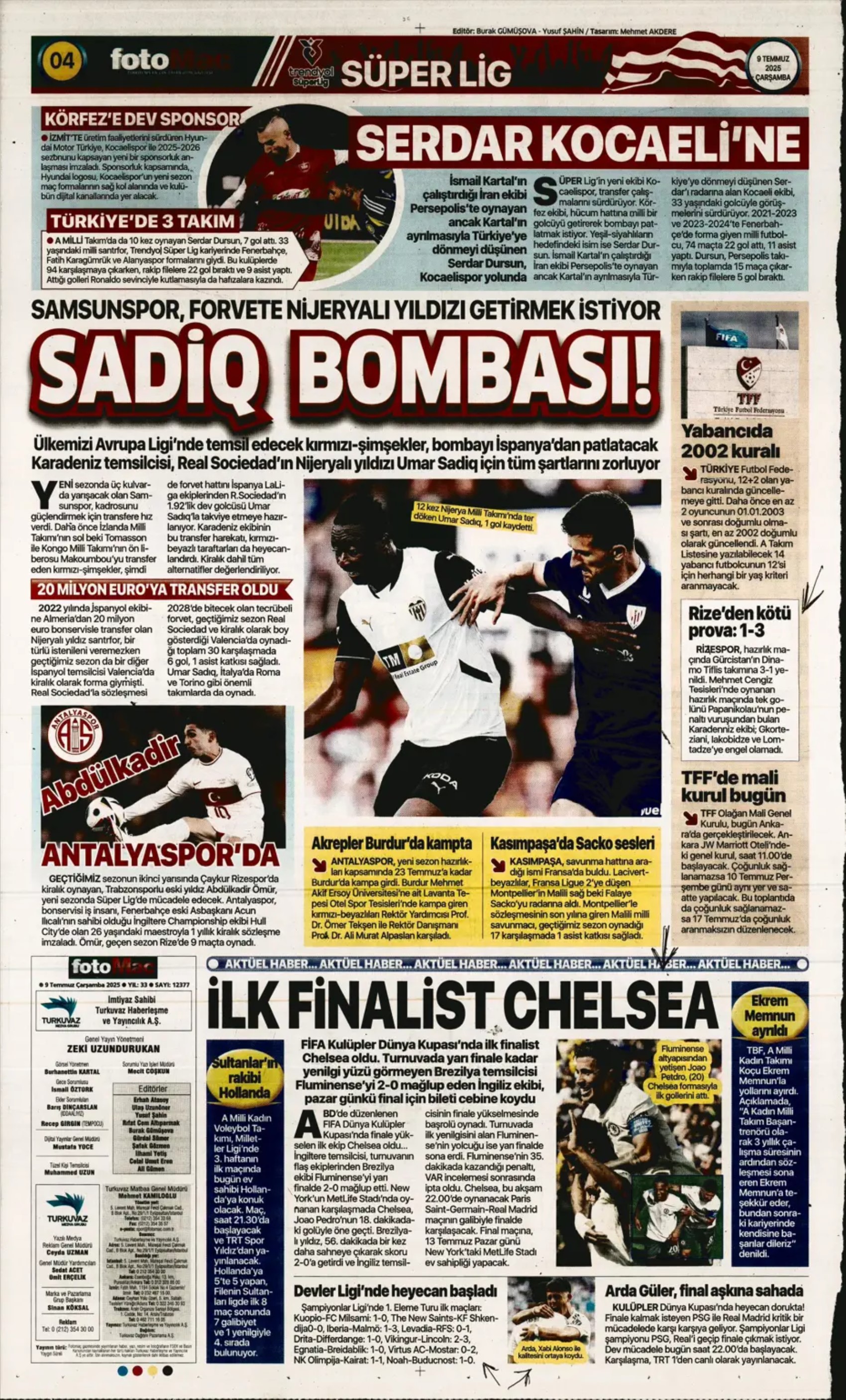 Sporda günün manşetleri: Fenerbahçe'den ezeli rakibine transfer çalımı!