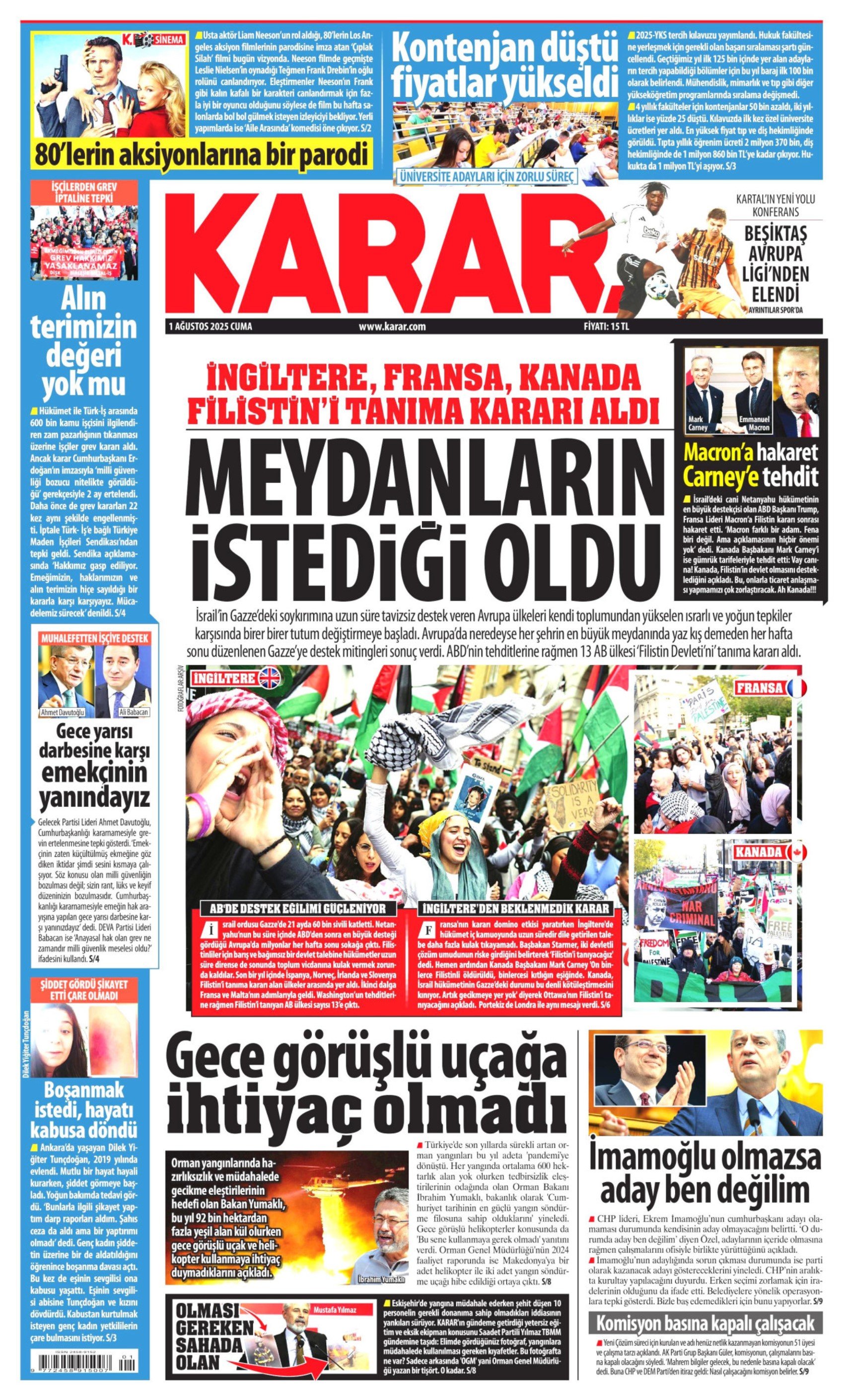 Günün gazete manşetleri... 'Ne işimiz var İmralı'da'