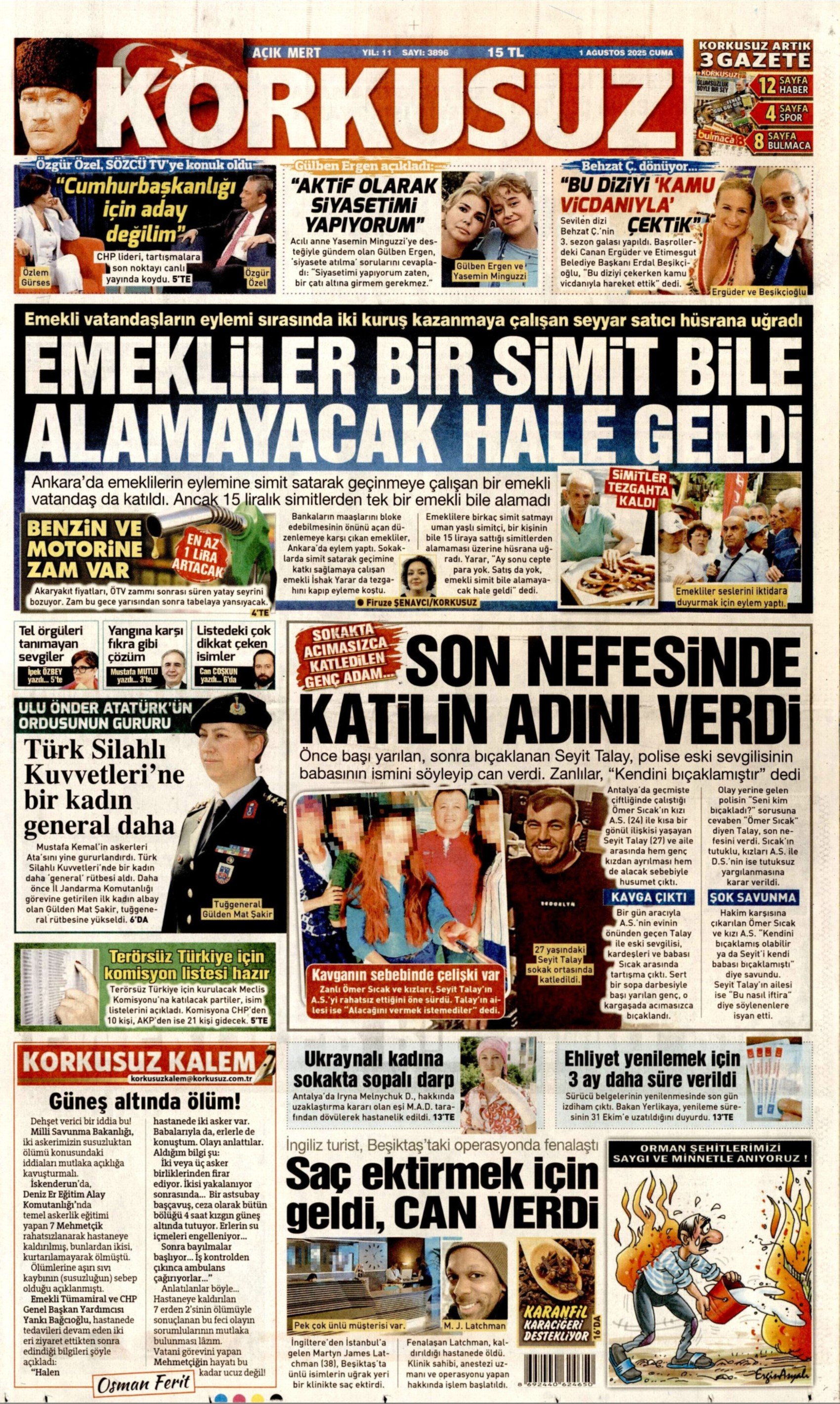 Günün gazete manşetleri... 'Ne işimiz var İmralı'da'