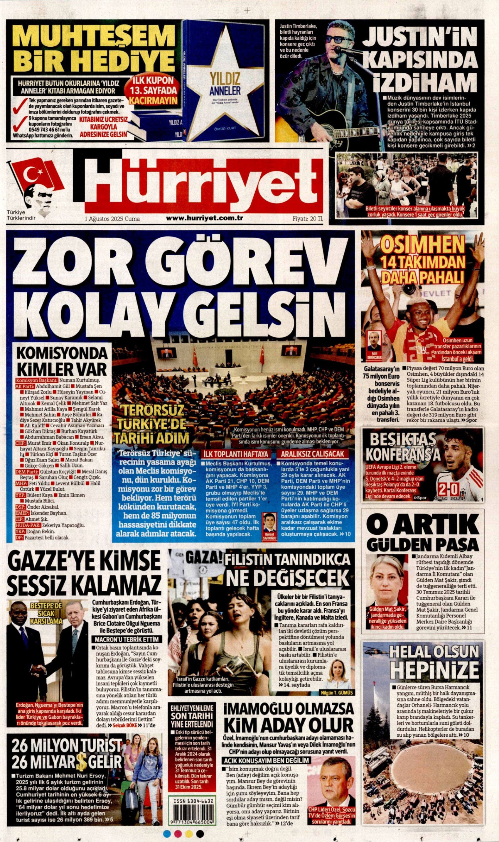 Günün gazete manşetleri... 'Ne işimiz var İmralı'da'