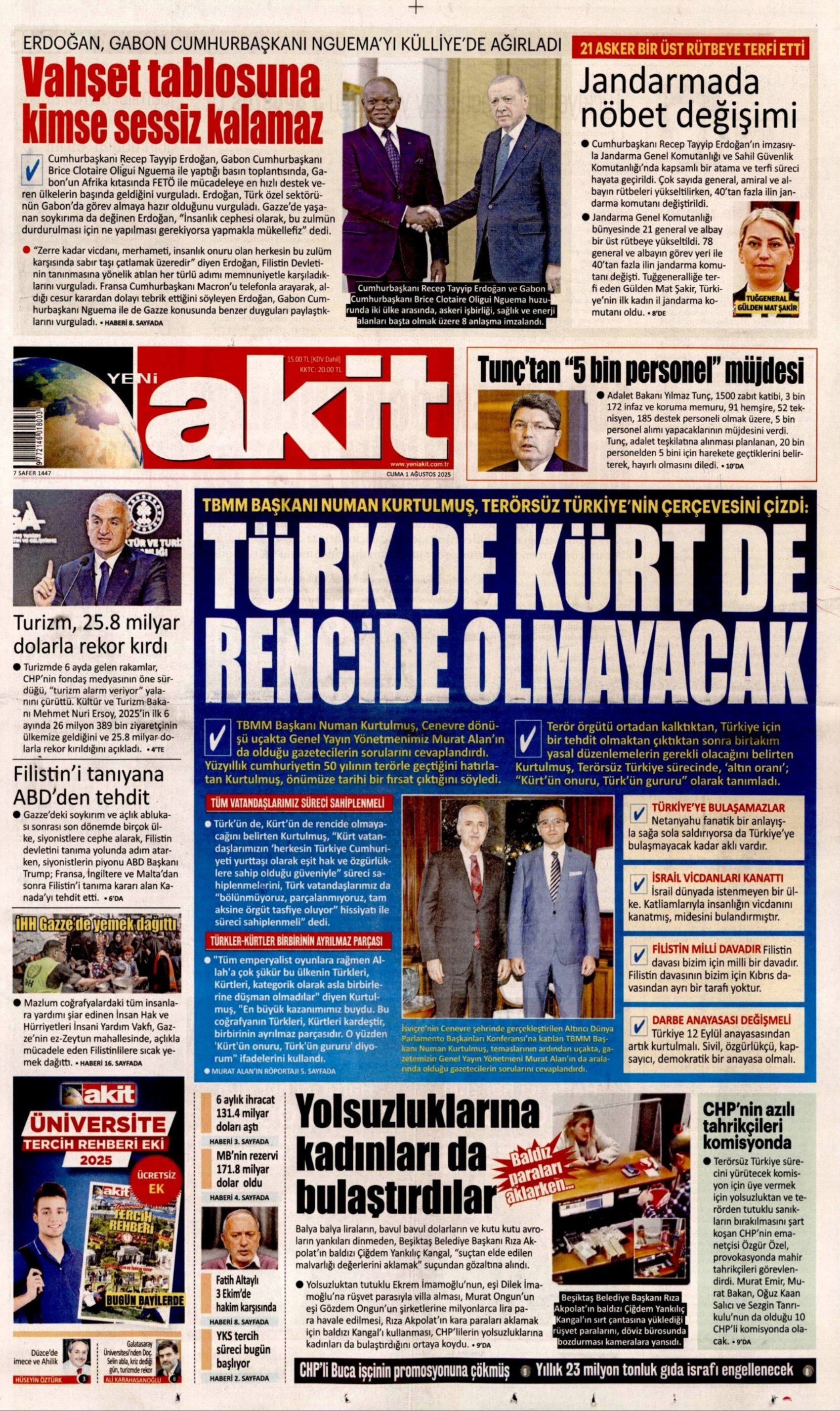 Günün gazete manşetleri... 'Ne işimiz var İmralı'da'