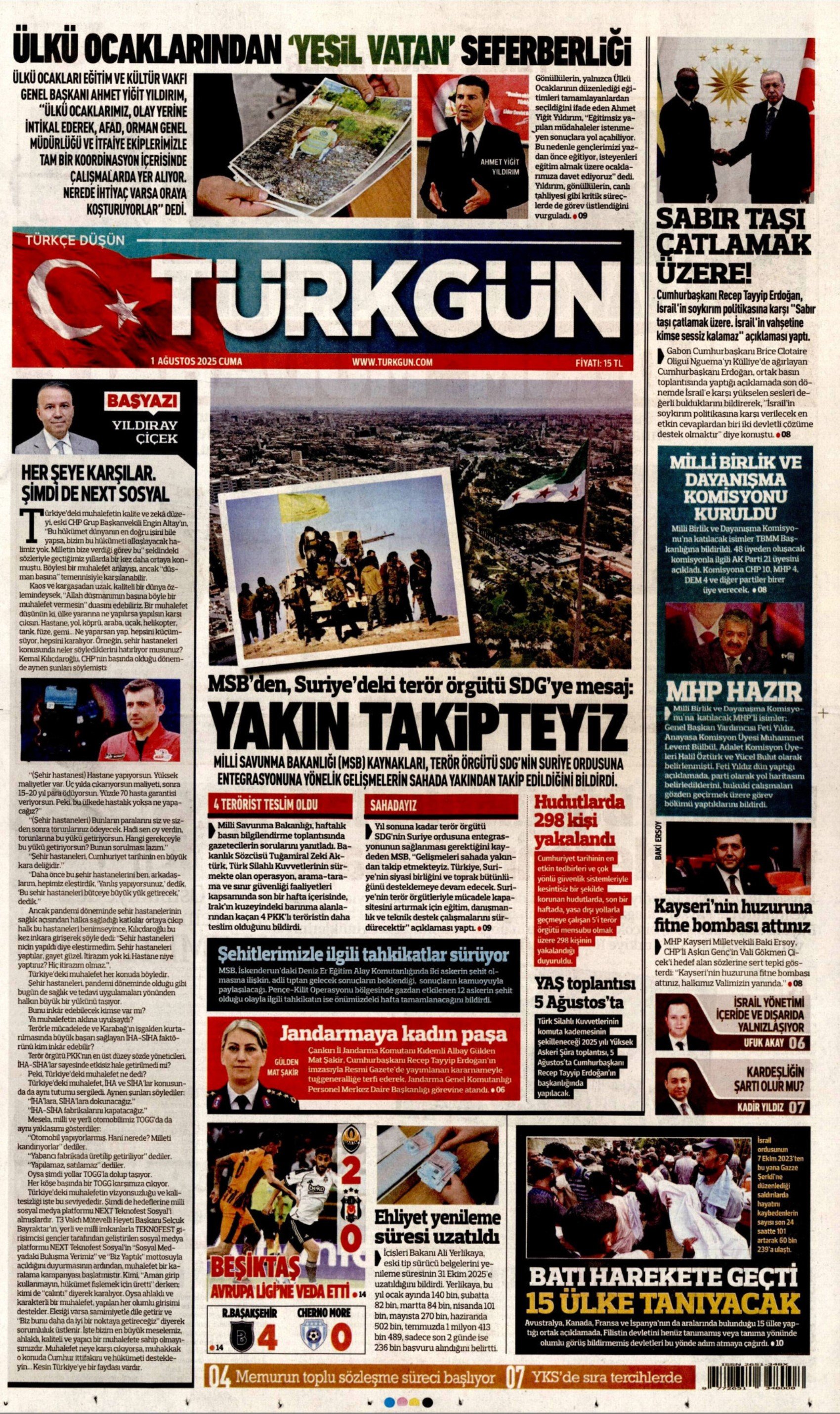 Günün gazete manşetleri... 'Ne işimiz var İmralı'da'
