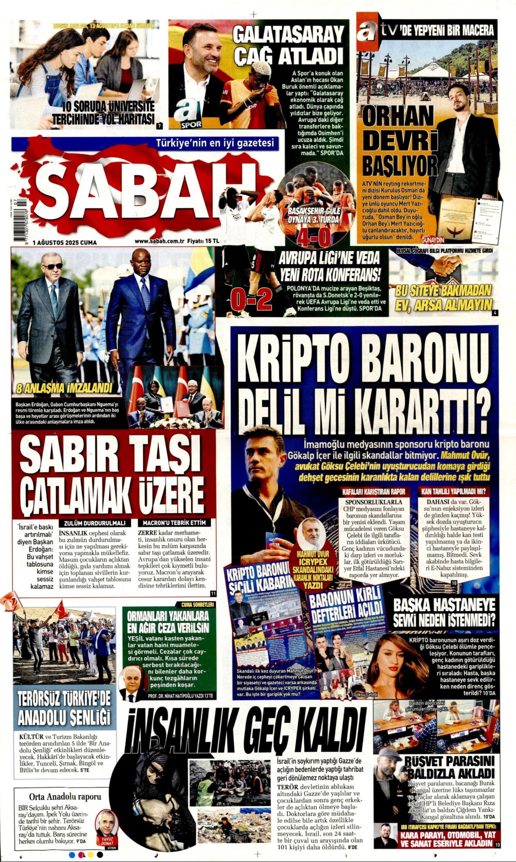 Günün gazete manşetleri... 'Ne işimiz var İmralı'da'