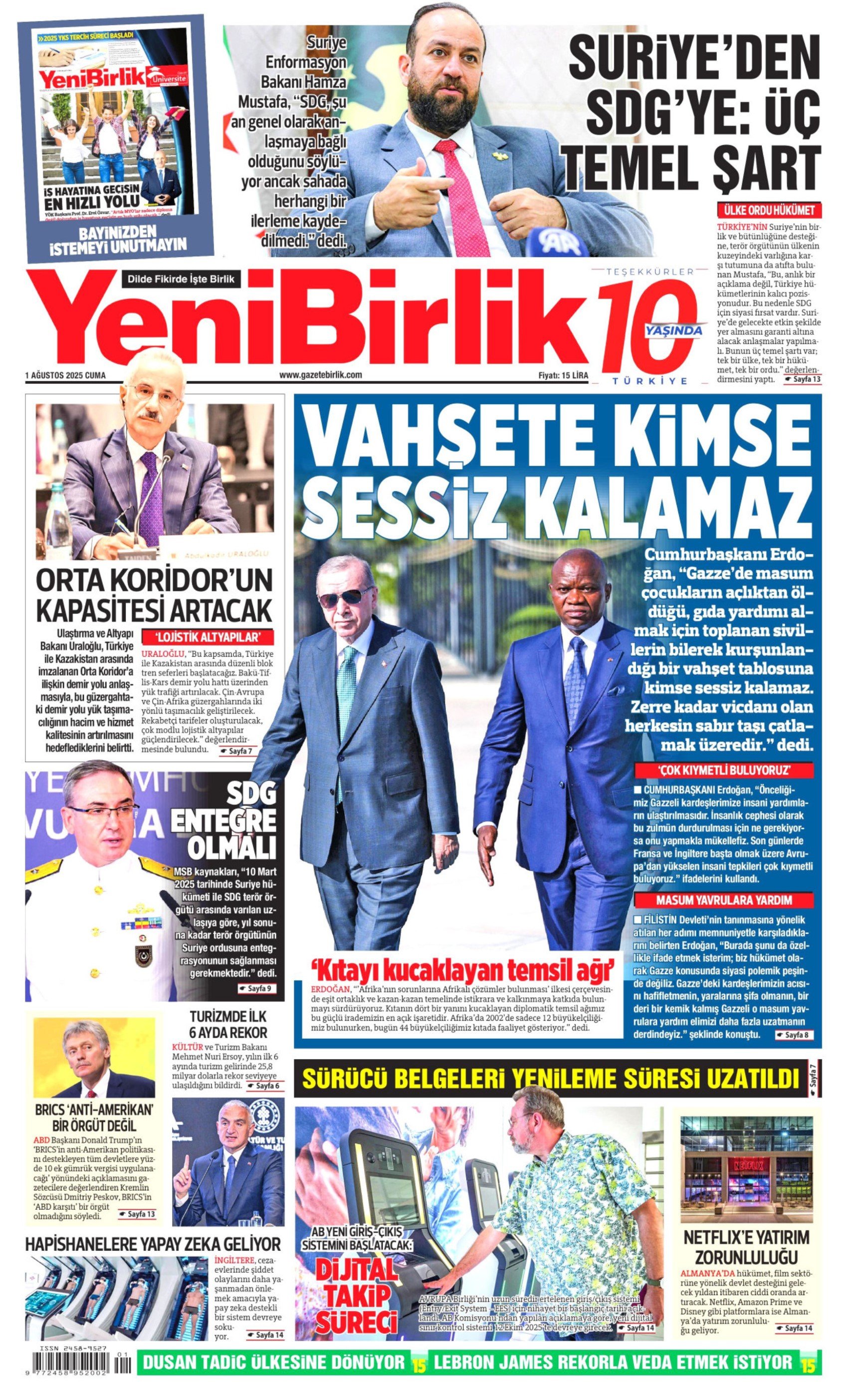 Günün gazete manşetleri... 'Ne işimiz var İmralı'da'
