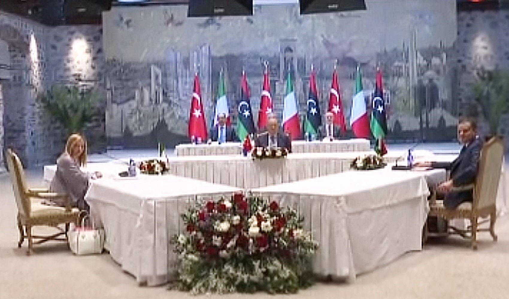 Türkiye-İtalya-Libya üçlü zirvesi sona erdi