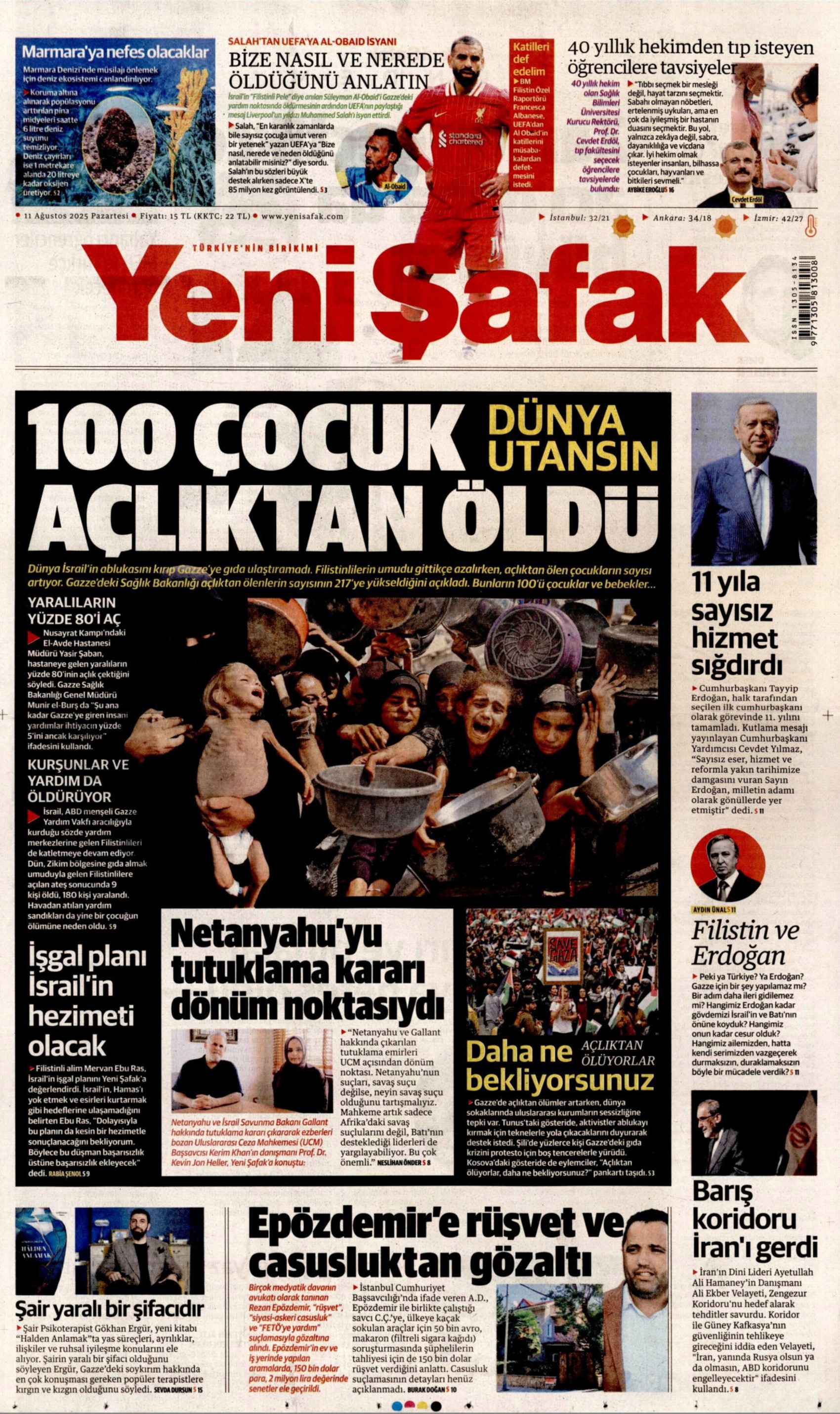 11 Ağustos 2025 gazete manşetleri: Gazeteler, Balıkesir depremini nasıl gördü?
