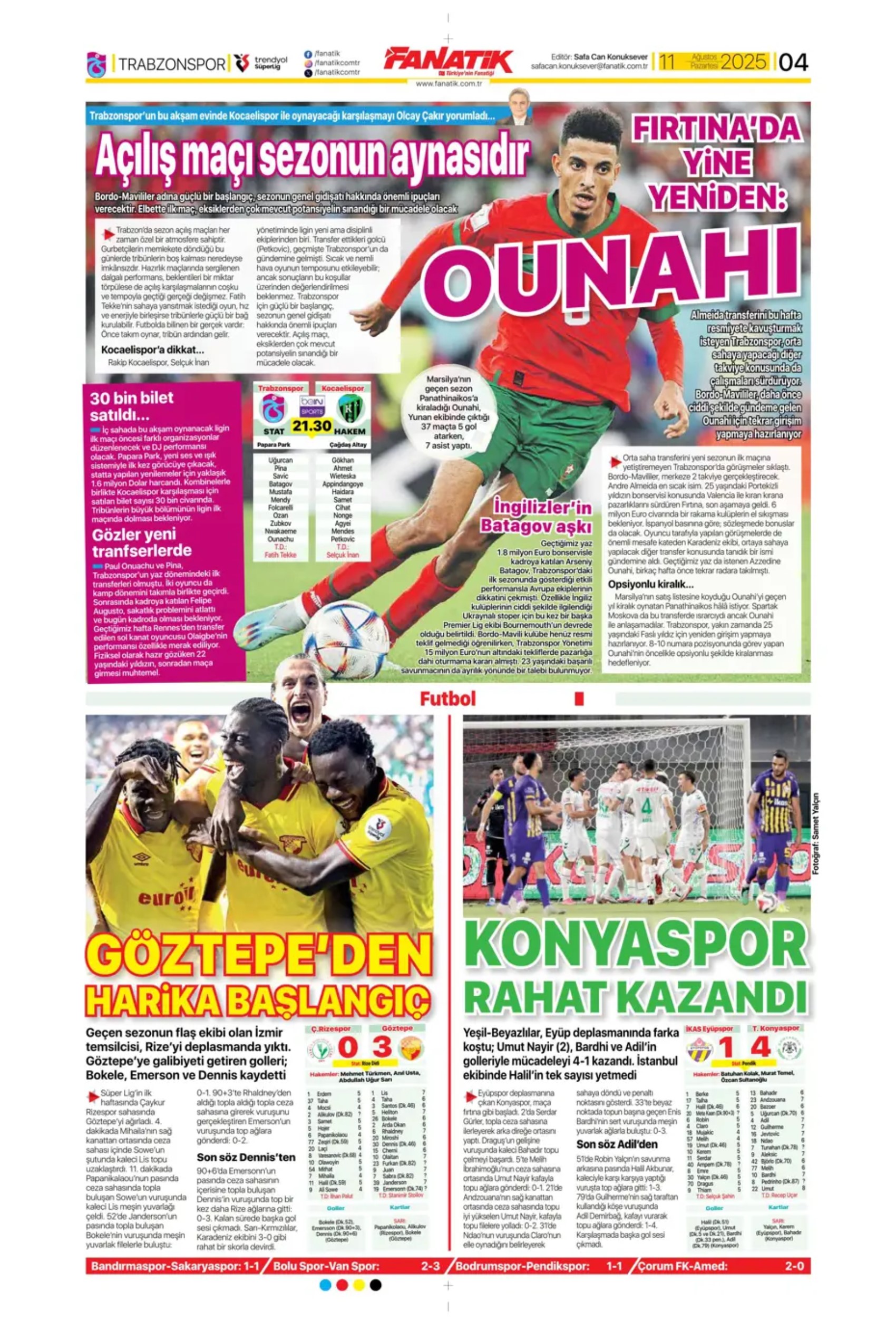 Sporda günün manşetleri... Kerem'in imza atacağı tarih netleşti: Galatasaray'a Boey piyangosu