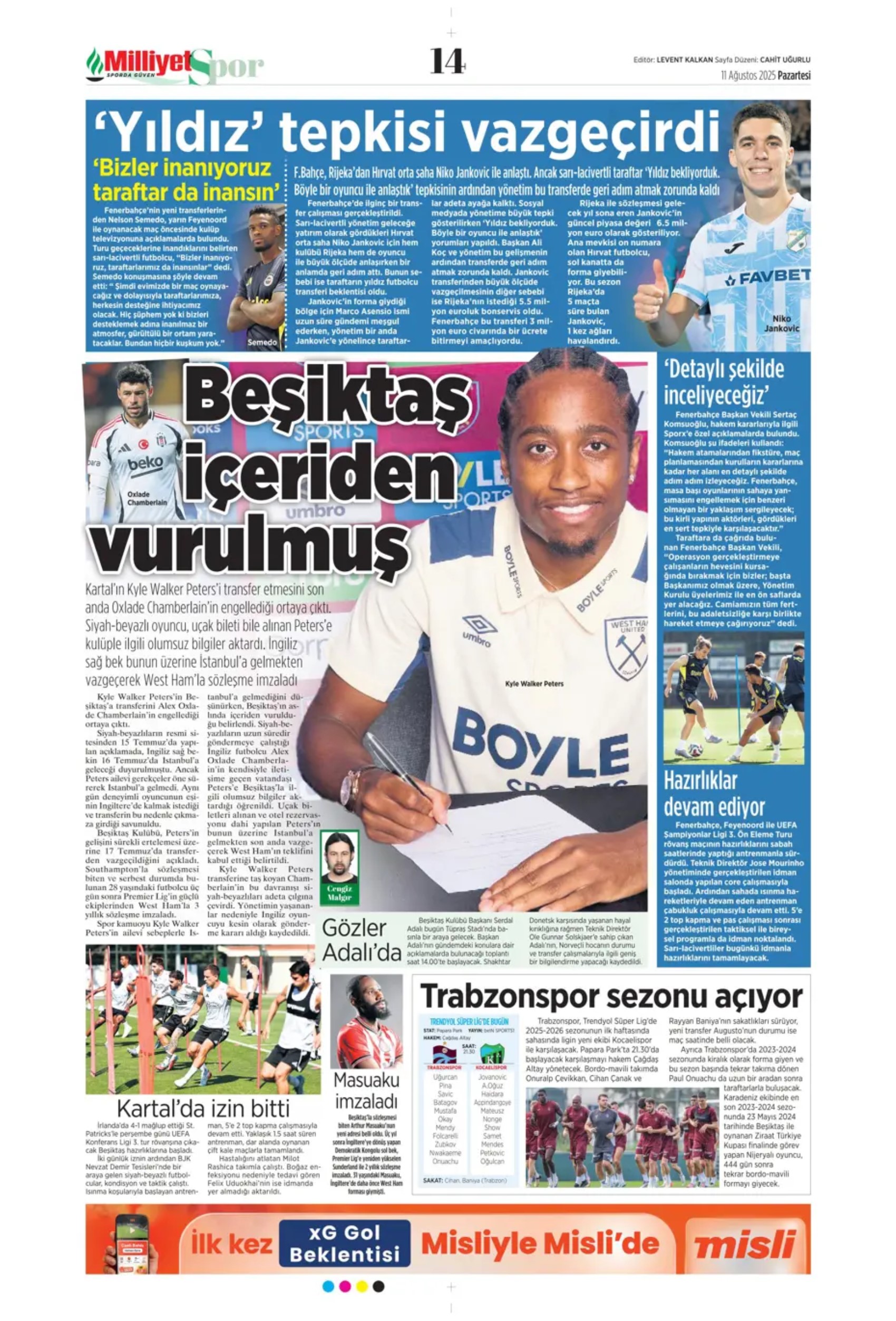 Sporda günün manşetleri... Kerem'in imza atacağı tarih netleşti: Galatasaray'a Boey piyangosu