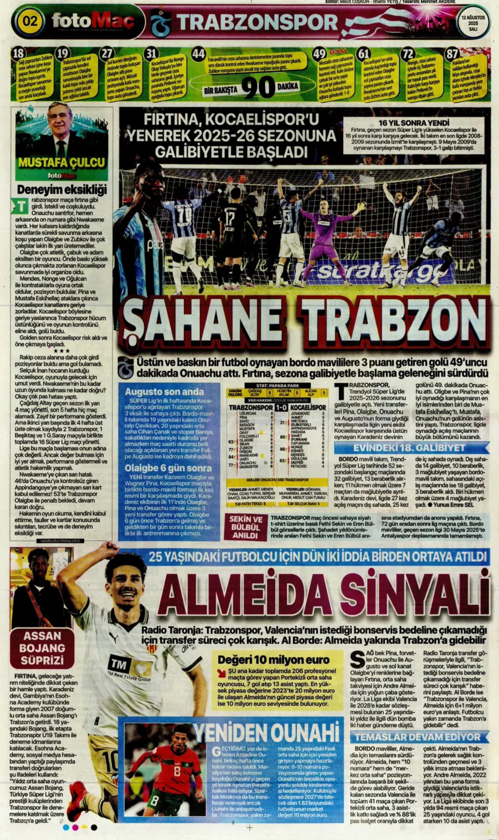 Sporda günün manşetleri... Kerem Aktürkoğlu için devreye girdi: Zinchenko geliyor!