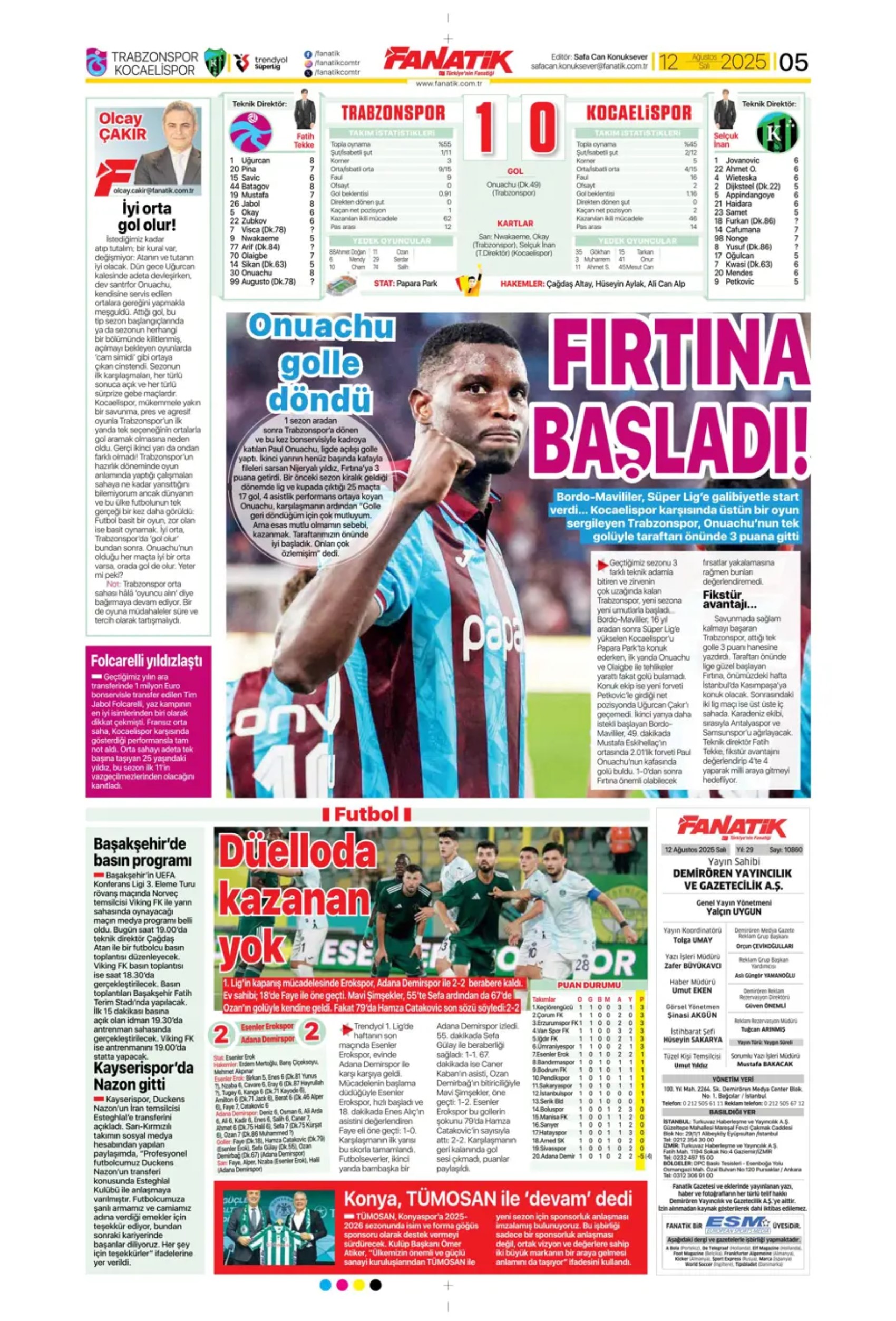 Sporda günün manşetleri... Kerem Aktürkoğlu için devreye girdi: Zinchenko geliyor!