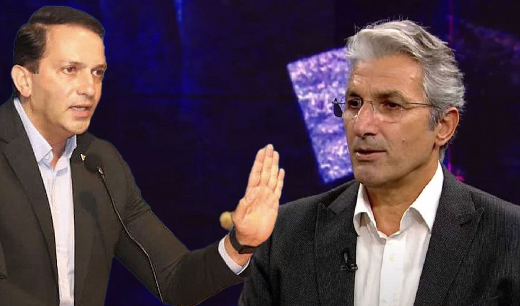 Özgür Özel konuştu, Mücahit Birinci ve Nedim Şener birbirine girdi! Küfürler havada uçtu