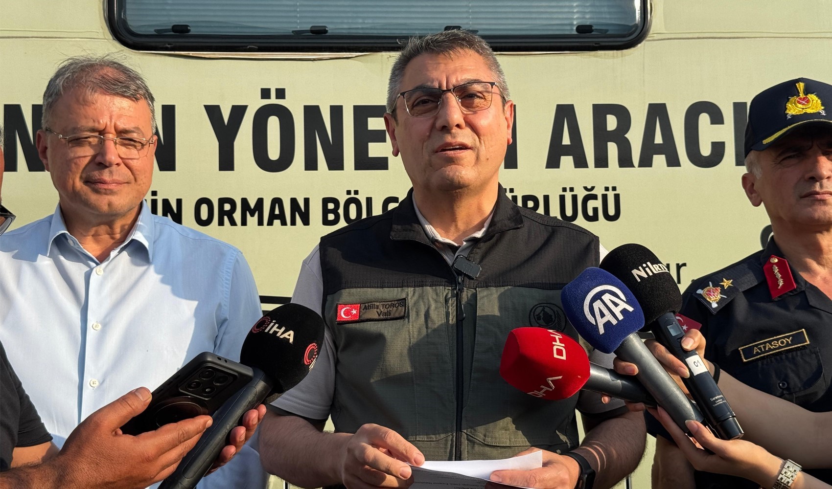 Vali Toros'tan, Mersin'deki yangınlara dair açıklama: Yeni bir yangınımız var