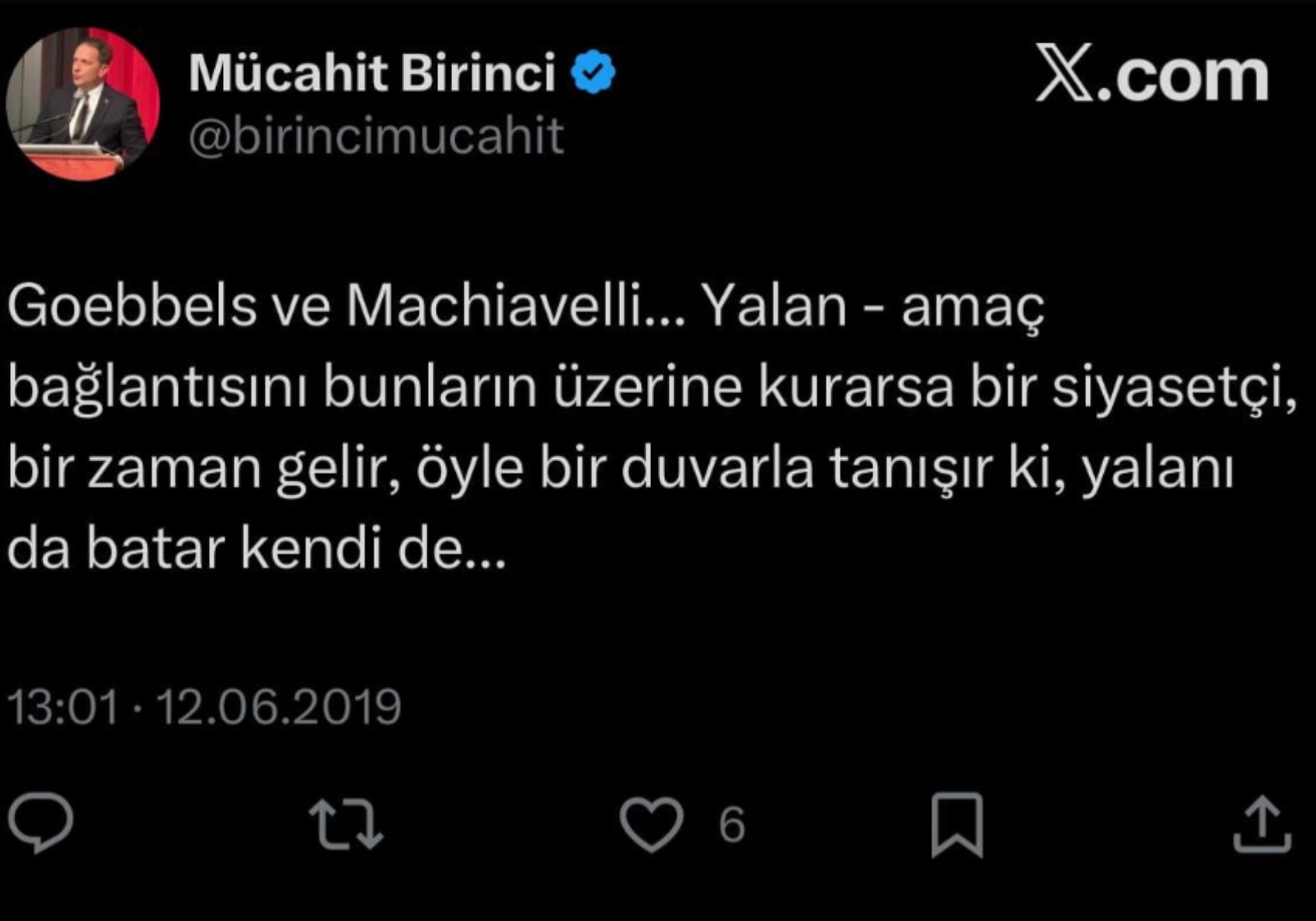 Murat Kapki iddialarıyla gündem olmuştu: Mücahit Birinci'nin Machiavelli paylaşımları gündem oldu