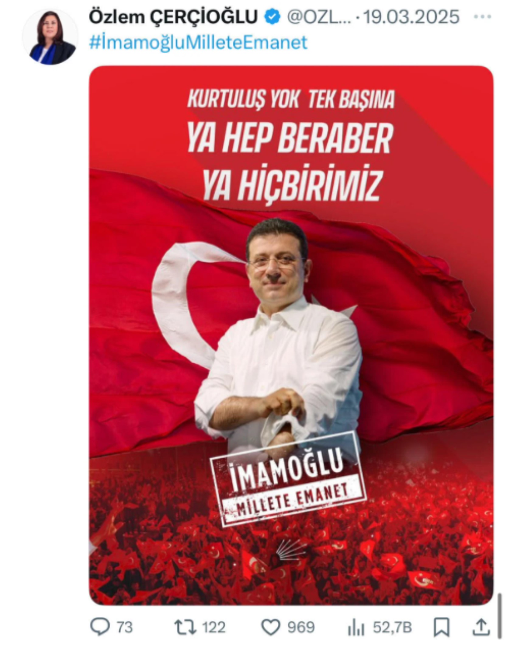 AKP'ye geçen Özlem Çerçioğlu'ndan sosyal medya hamlesi: Paylaşımlarını hala silmedi! İktidar buna ne diyecek?