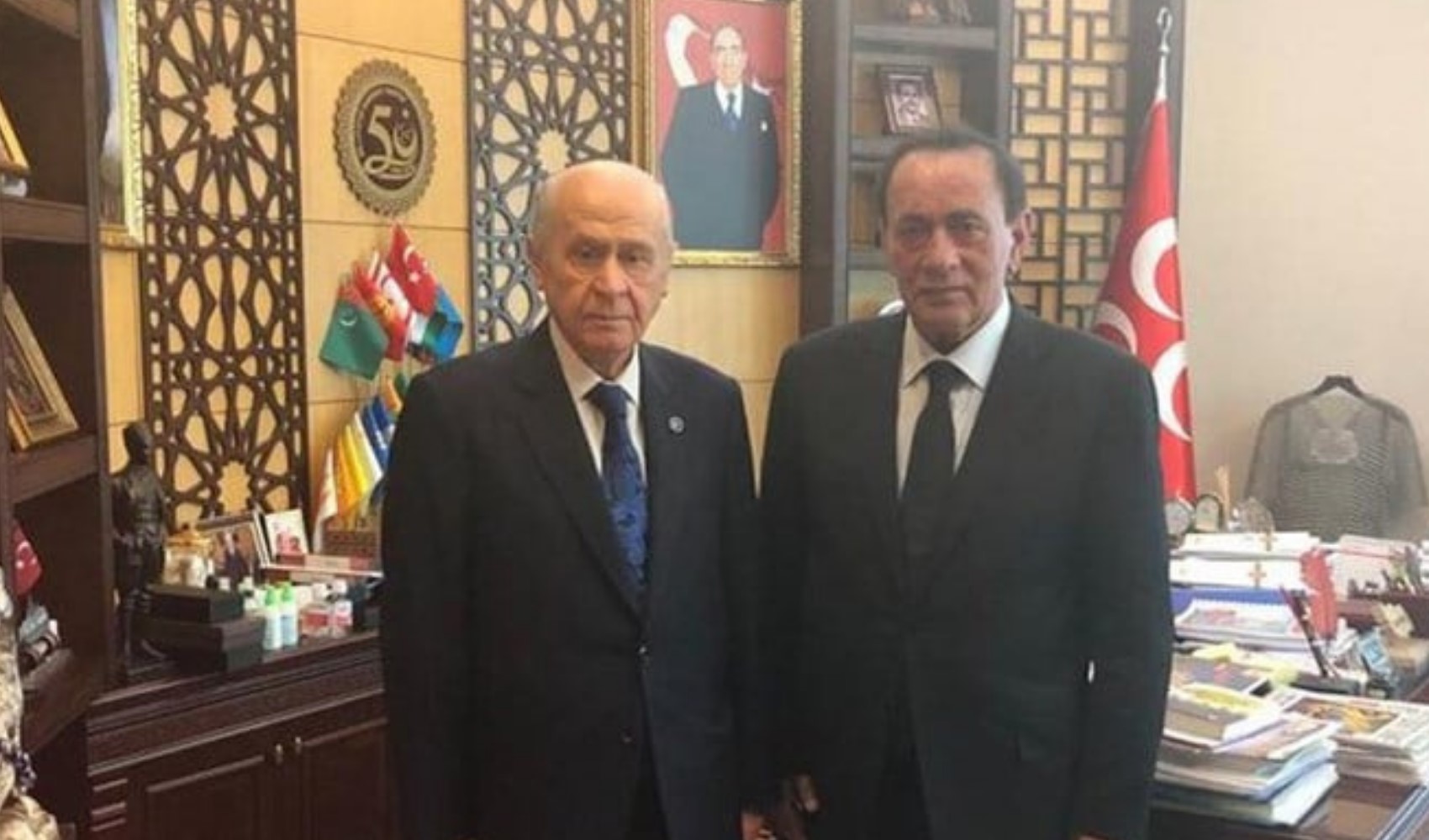 MHP lideri Devlet Bahçeli'yi Alaattin Çakıcı ile birlikte ziyaret etmişti: Gözaltına alındı