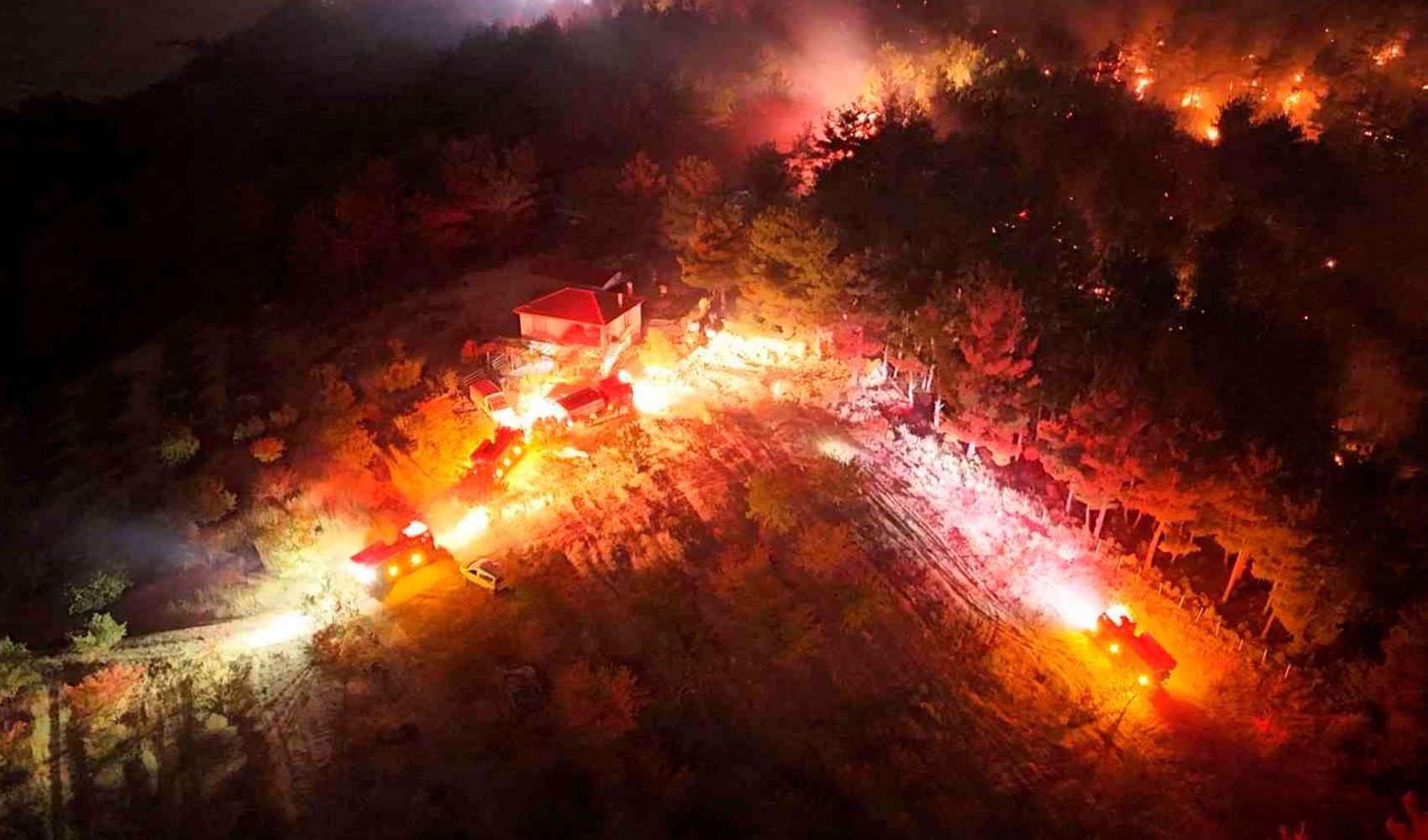 Çanakkale'deki orman yangınıyla ilgili valilikten açıklama