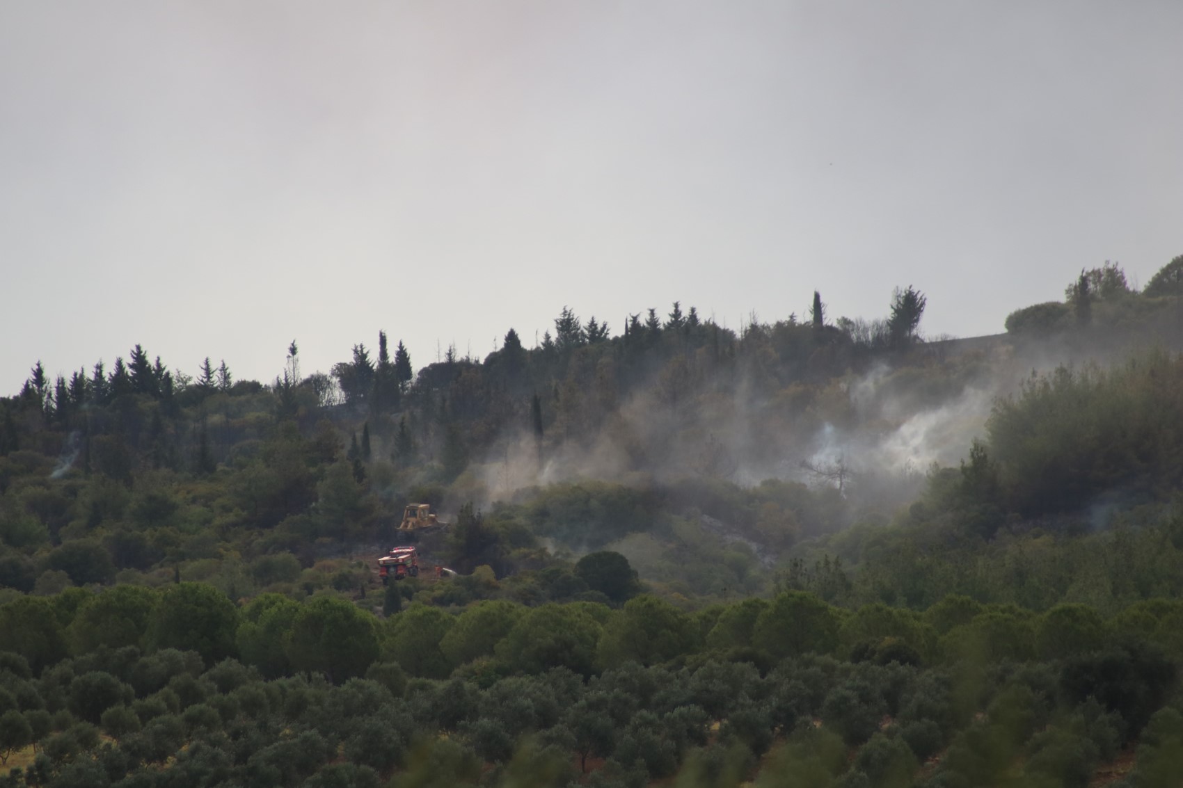 Çanakkale'deki orman yangını havadan görüntülendi: Valilikten yeni açıklama