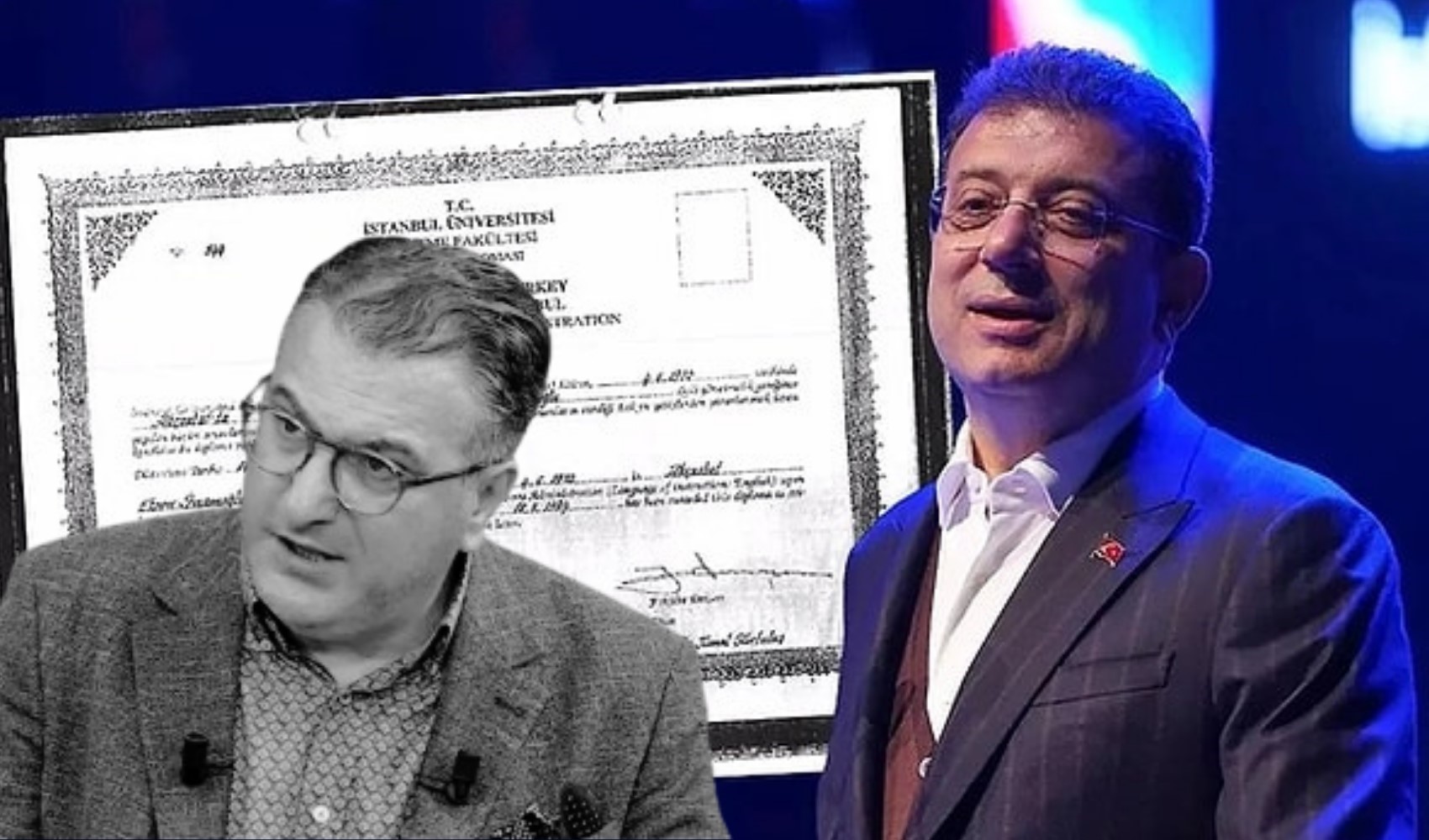 İmamoğlu'nun diplomasını iptal edenleri açıkladı İmamoğlu'nun diplomasını iptal edenleri açıkladı
