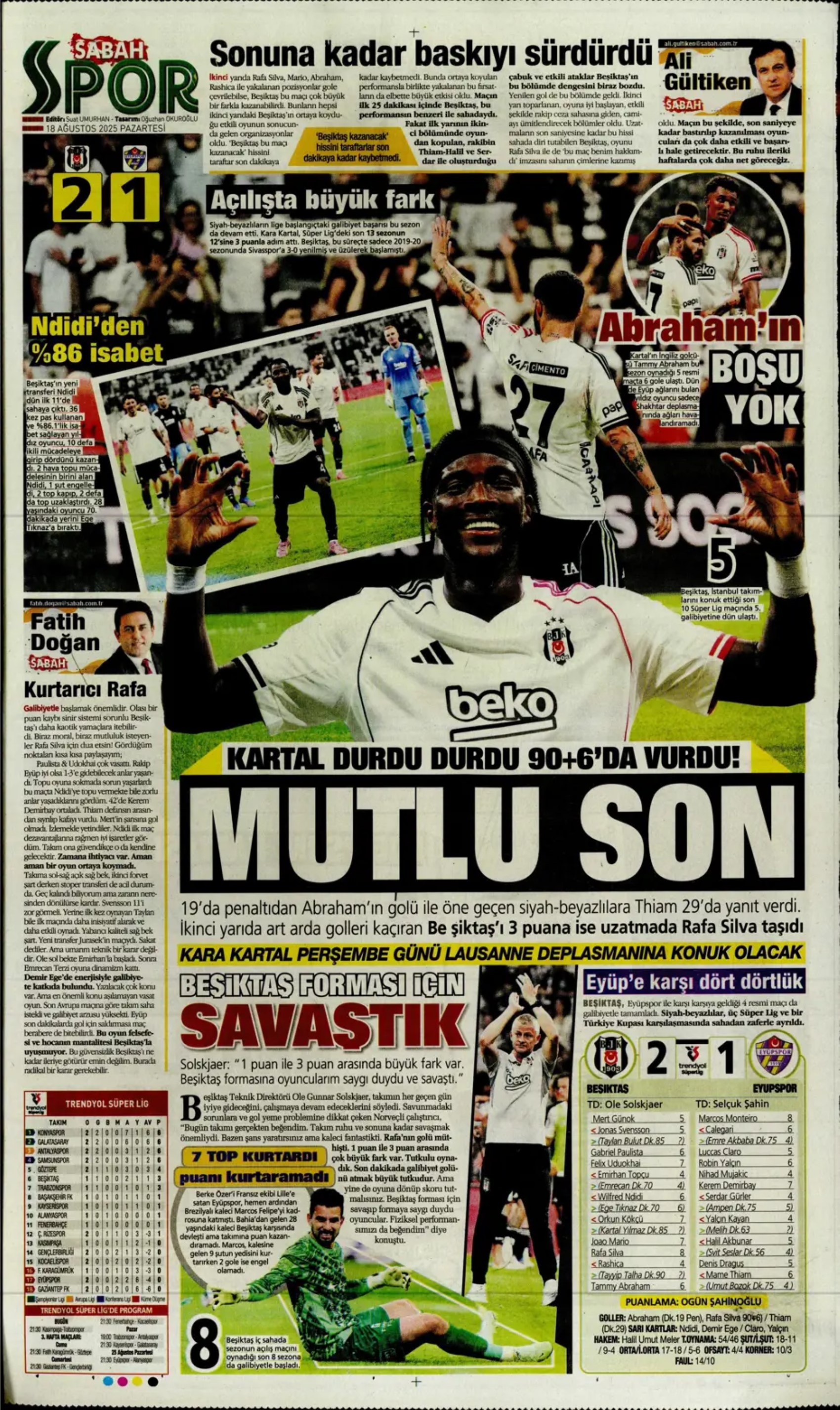Sporda günün manşetleri: Fenerbahçe'de Palacios gündemi, Galatasaray'da Barış Alper'in alternatifi belli oldu!