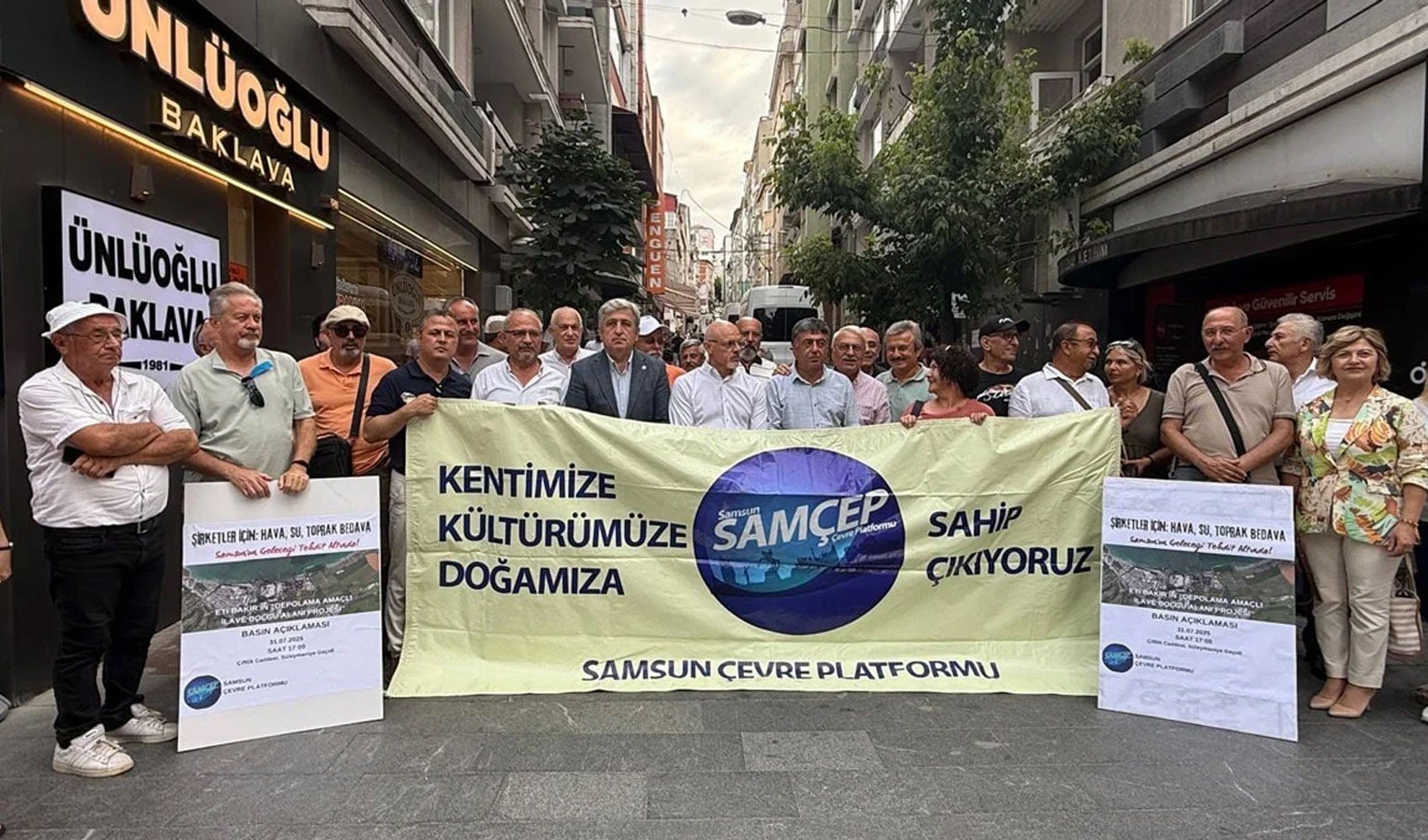 Samsunlular, Cengiz Holding’in kıyı talanına direniyor