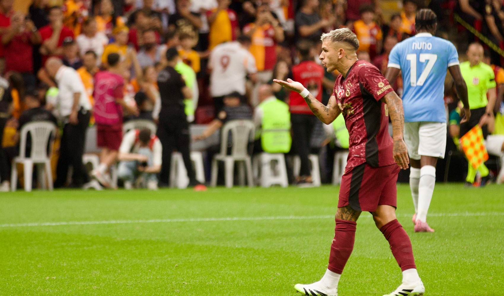 Galatasaray, hazırlık maçında Lazio ile berabere kaldı