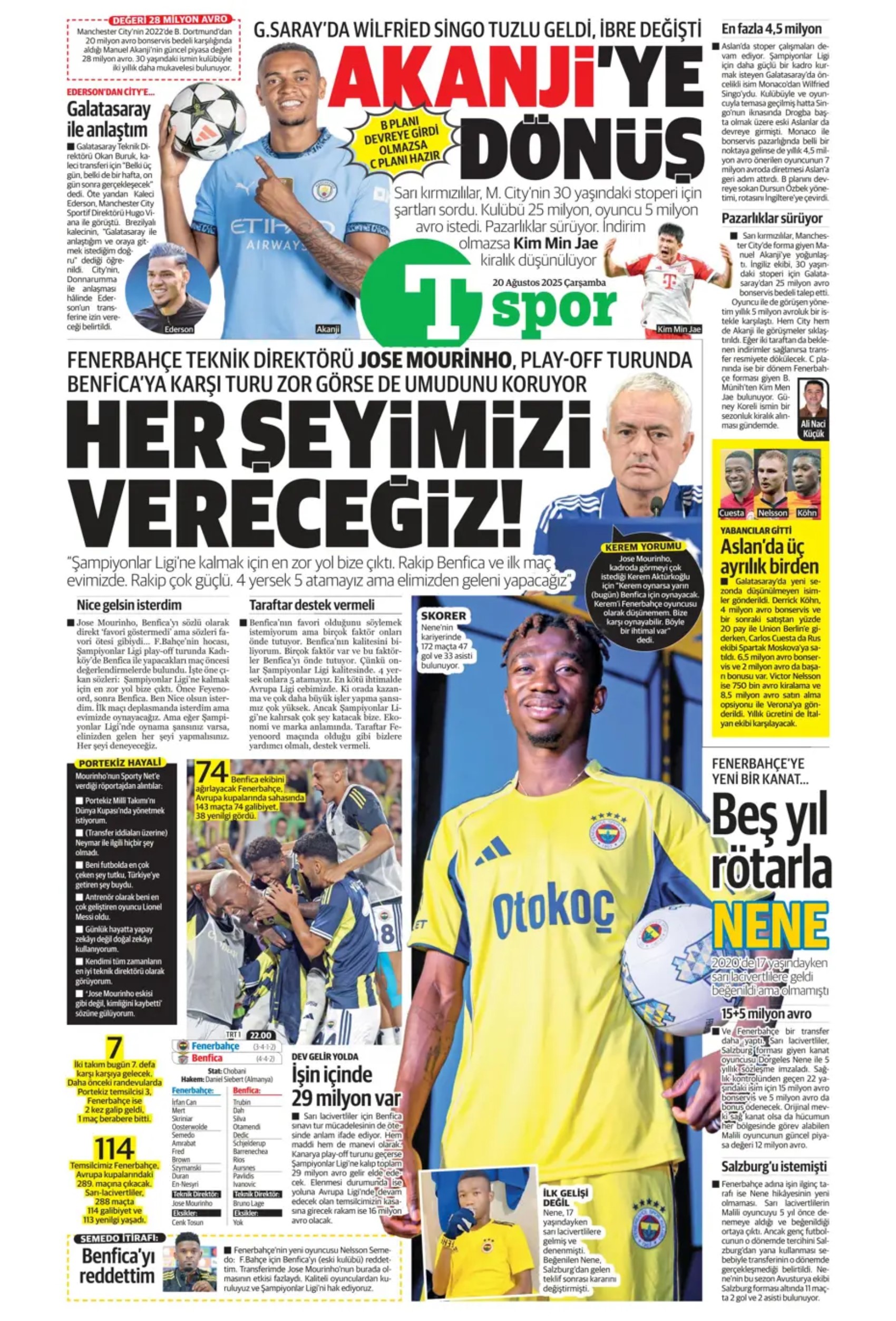 Sporda günün manşetleri... Hakan Çalhanoğlu dosyası kapanmadı