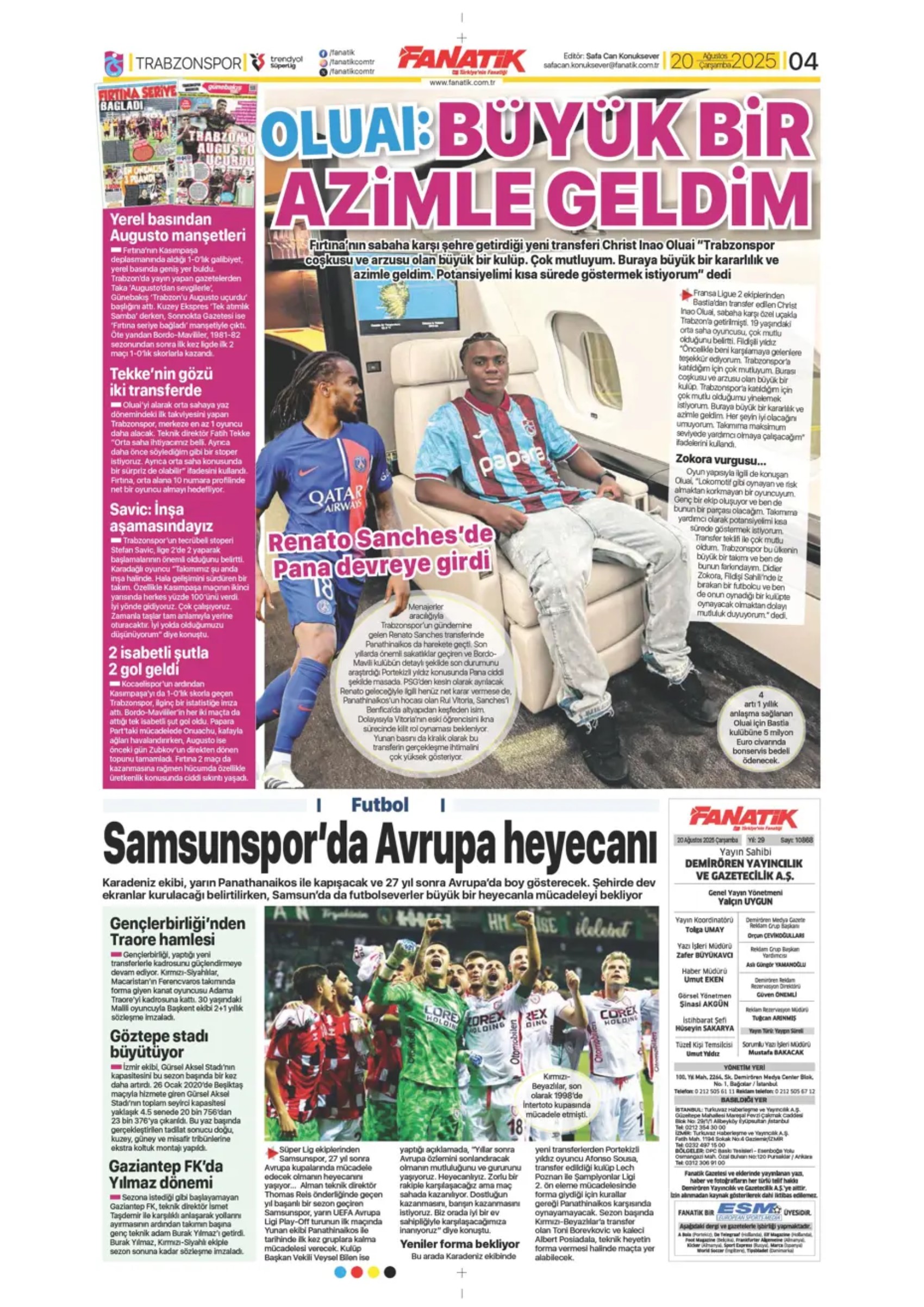 Sporda günün manşetleri... Hakan Çalhanoğlu dosyası kapanmadı