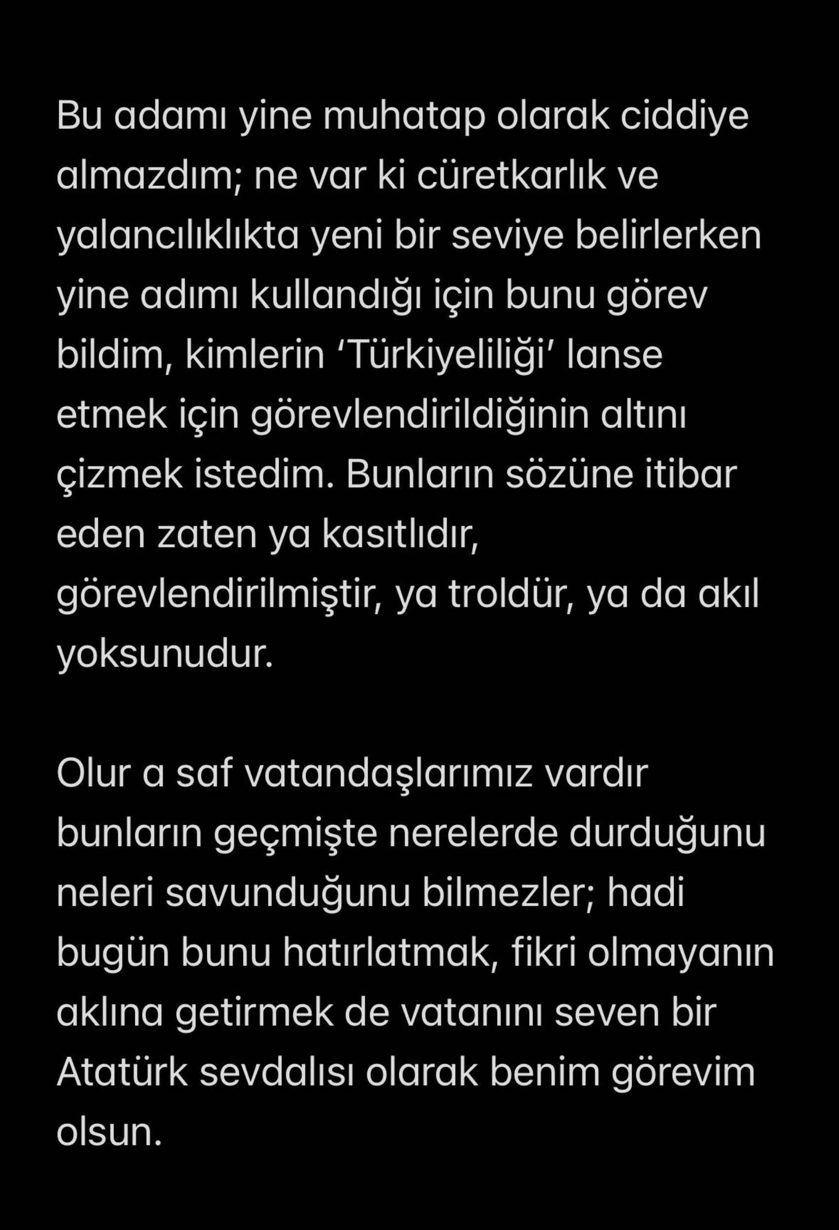 ROK, 'Türkiyeli değil, Türk'üm' diyen Defne Samyeli'yi hedef aldı: Eski sunucudan olay yanıt!