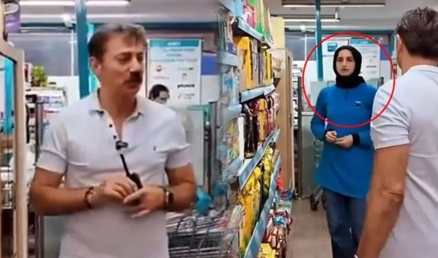 36 bin TL'lik ayakkabısıyla pazarcı azarlayan AKP'li başkan bu kez de zincir markette