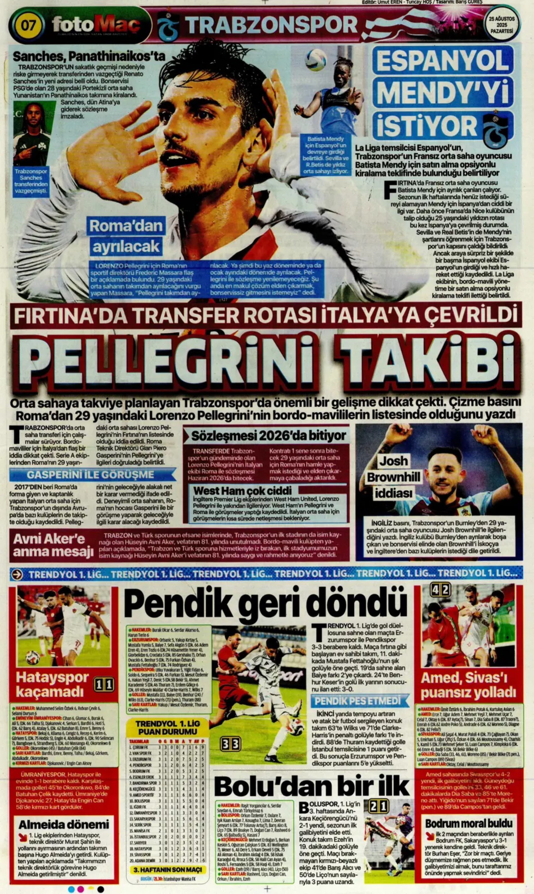 Sporda günün manşetleri... Fenerbahçe Kerem transferi sonrası bir ismi daha bitiriyor