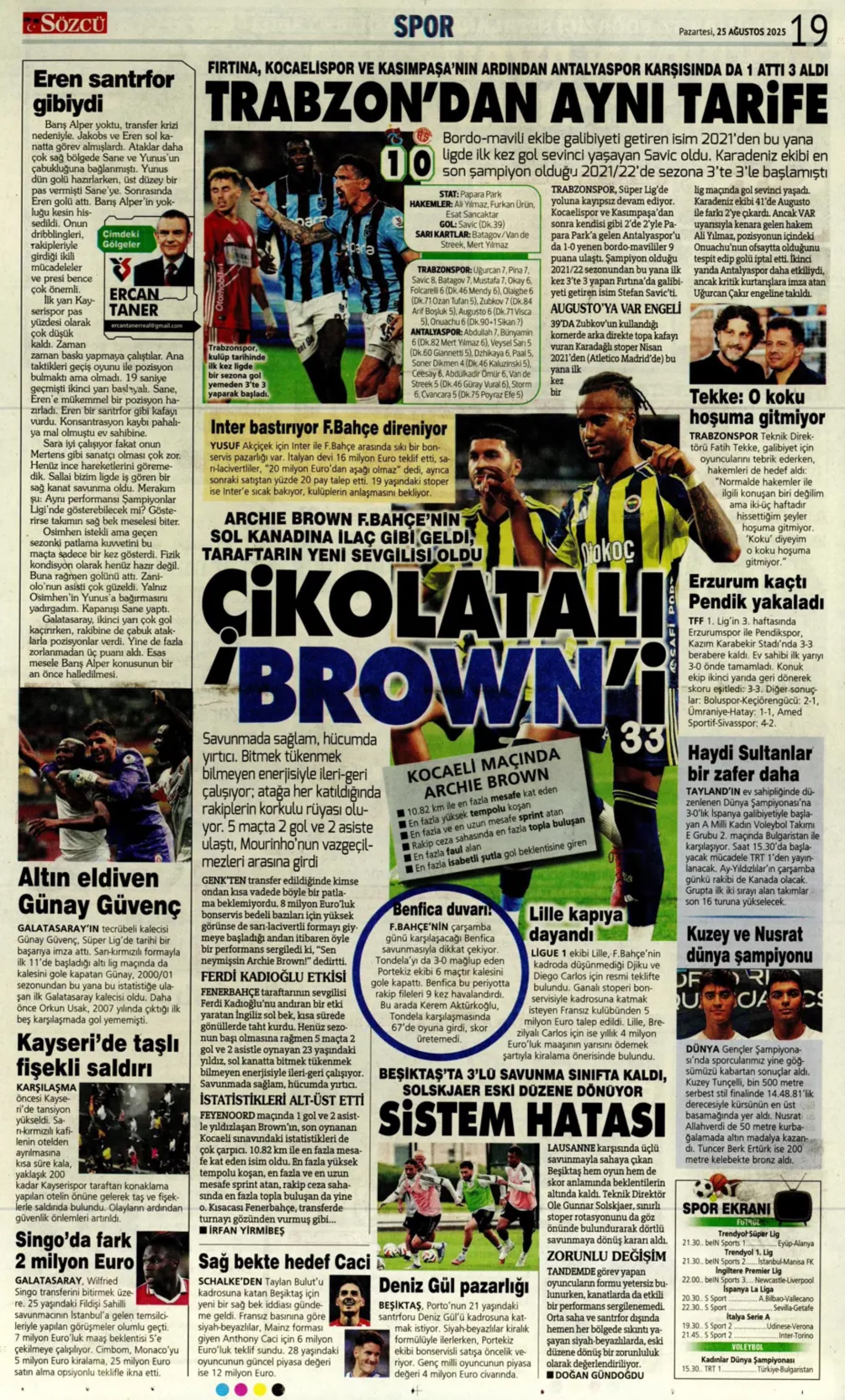 Sporda günün manşetleri... Fenerbahçe Kerem transferi sonrası bir ismi daha bitiriyor