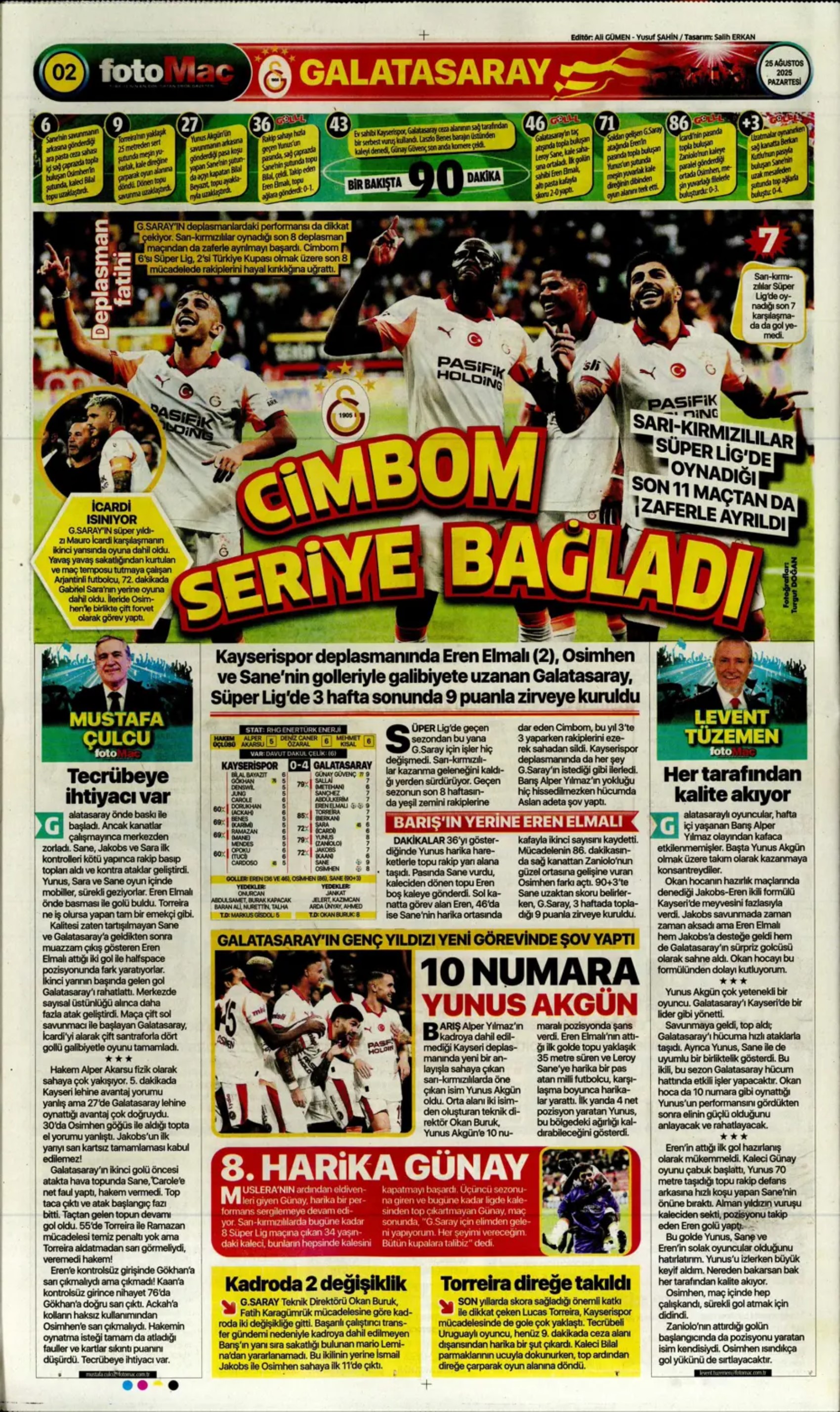 Sporda günün manşetleri... Fenerbahçe Kerem transferi sonrası bir ismi daha bitiriyor