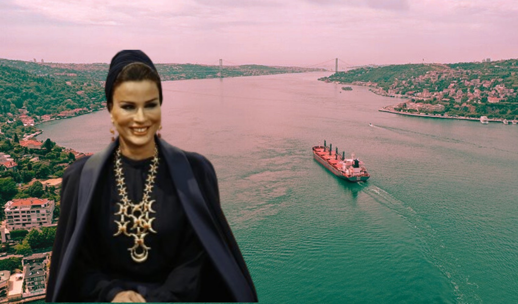 Katar Emiri'nin annesine Kanal İstanbul piyangosu