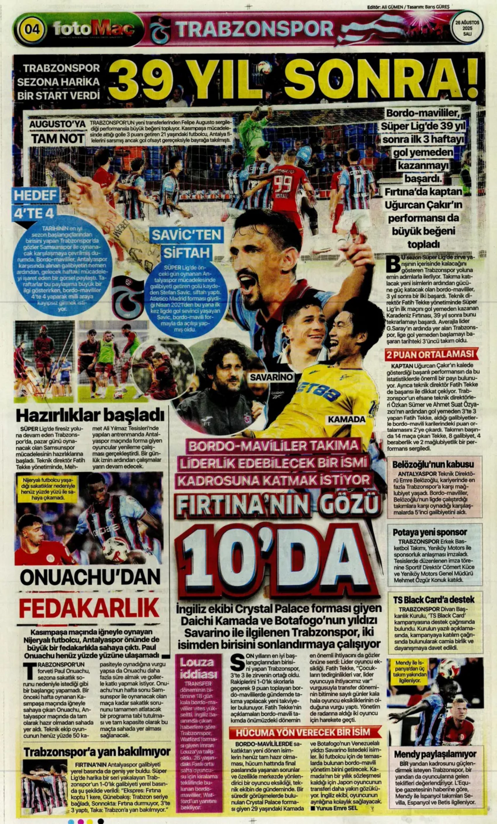 Sporda günün manşetleri... Galatasaray transferde atağa kalktı: Aslan, Singo transferini bitiriyor