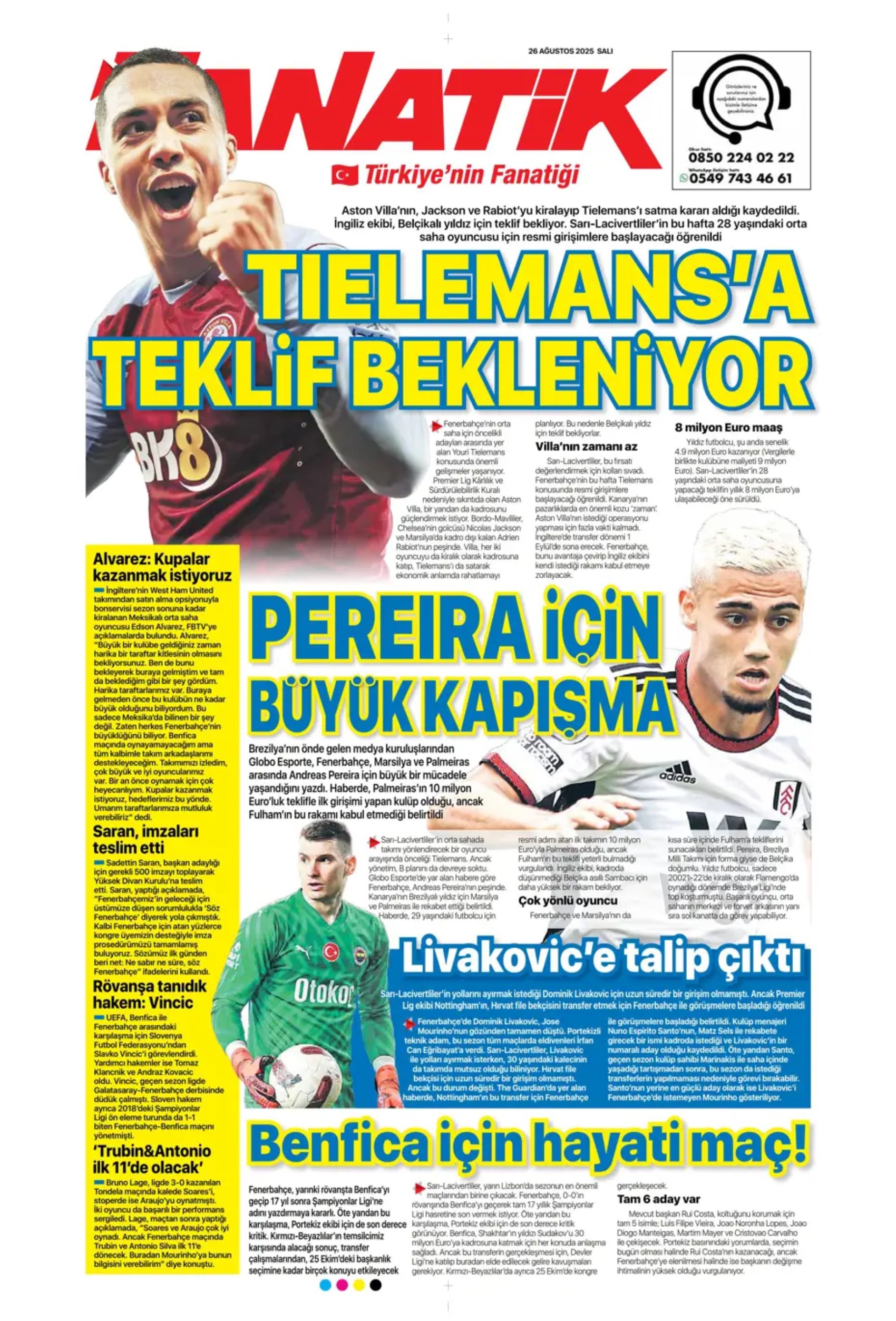 Sporda günün manşetleri... Galatasaray transferde atağa kalktı: Aslan, Singo transferini bitiriyor