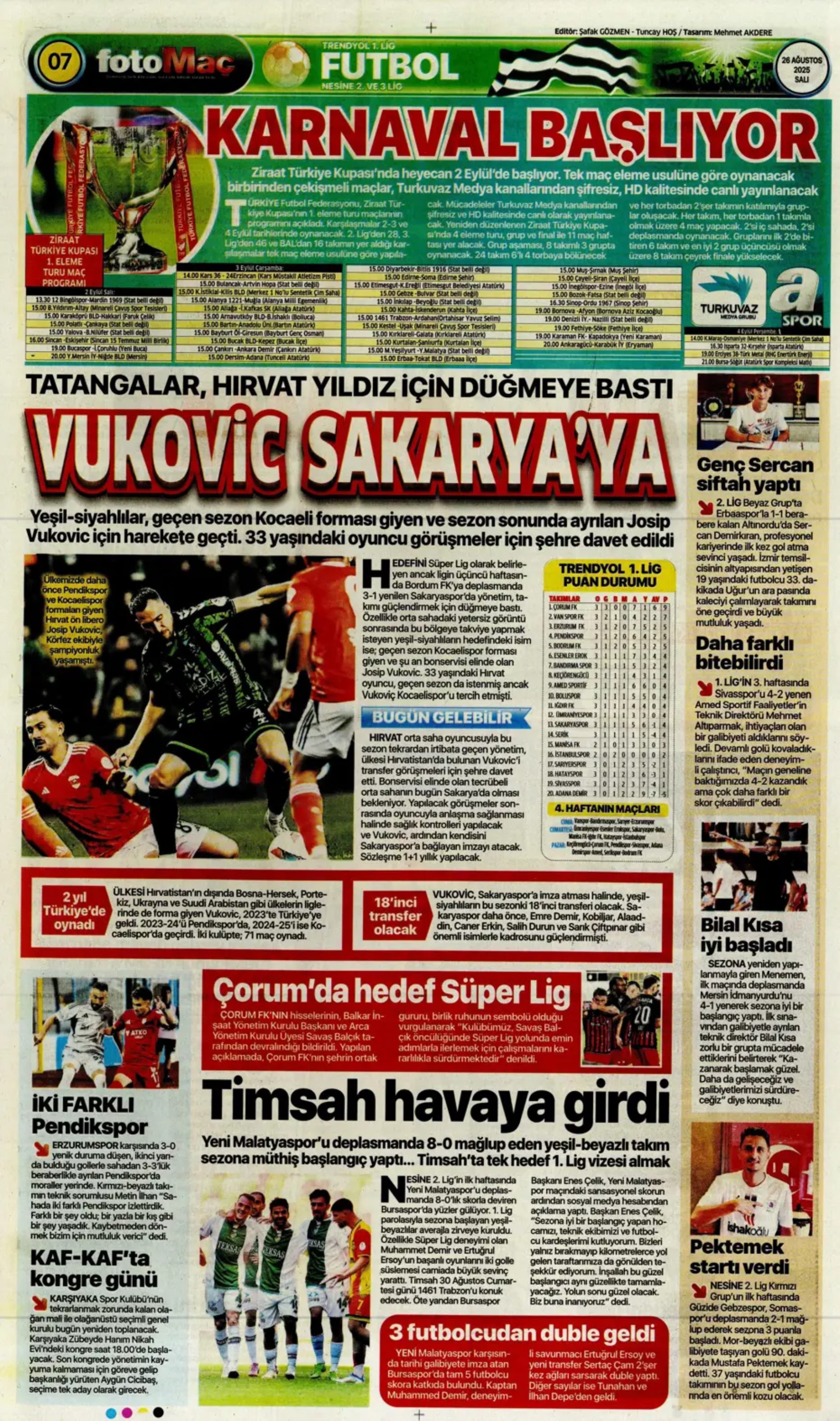Sporda günün manşetleri... Galatasaray transferde atağa kalktı: Aslan, Singo transferini bitiriyor