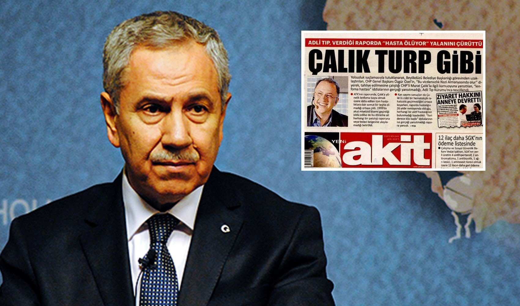 Bülent Arınç'tan, gerici Yeni Akit'e sert sözler! 'Bir utanmaz gazete var, ahlaktan yoksun...'
