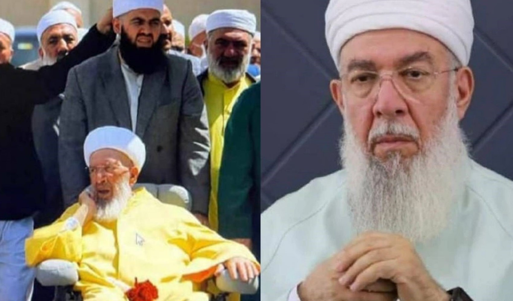 Menzil şeyhi işte böyle karşılandı: Müritlerin çıkardığı sesler dikkat çekti