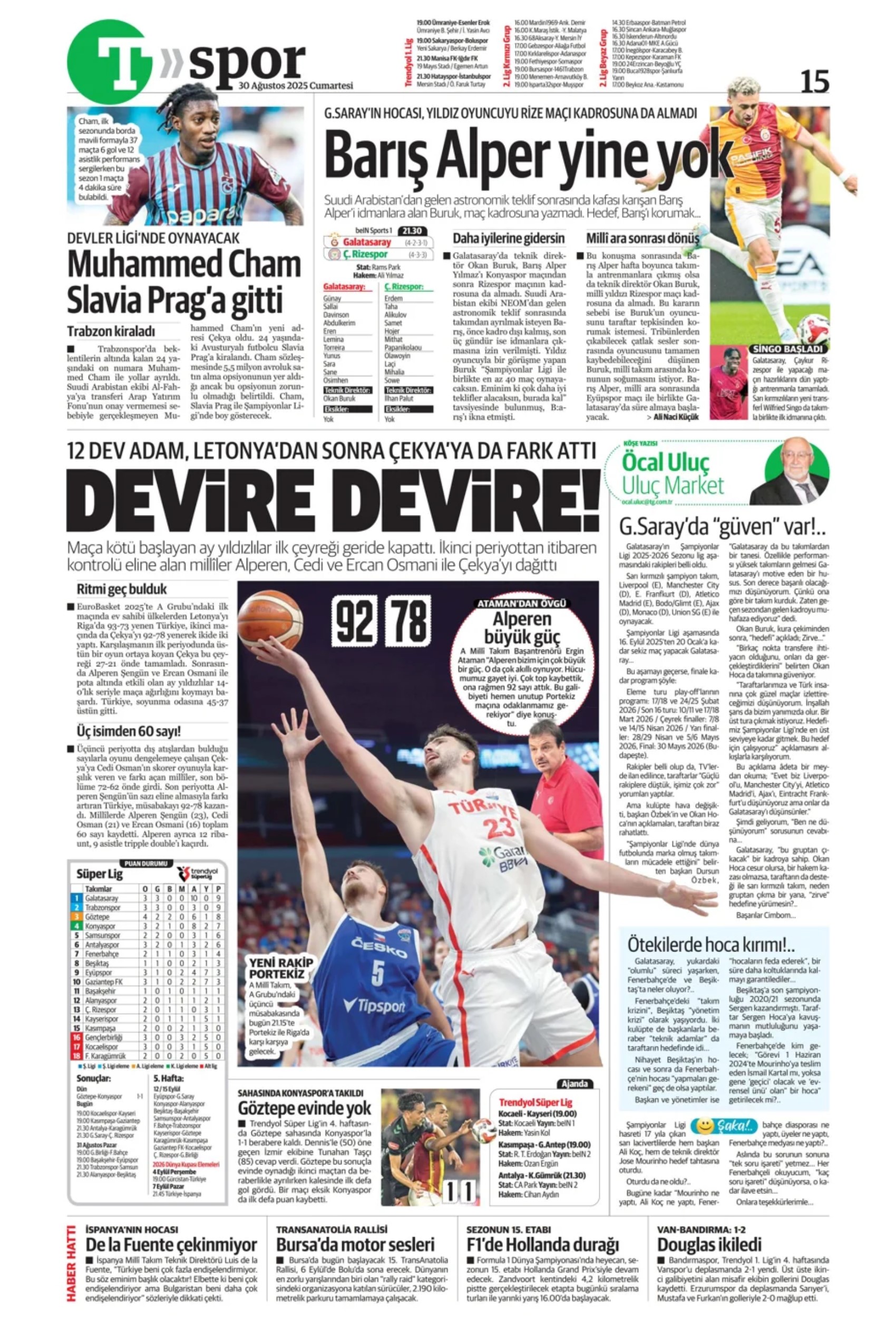 Sporda günün manşetleri... Mourinho ile ilgili o gerçek ortaya çıktı: Meğerse o maçtan önce kovulmuş!