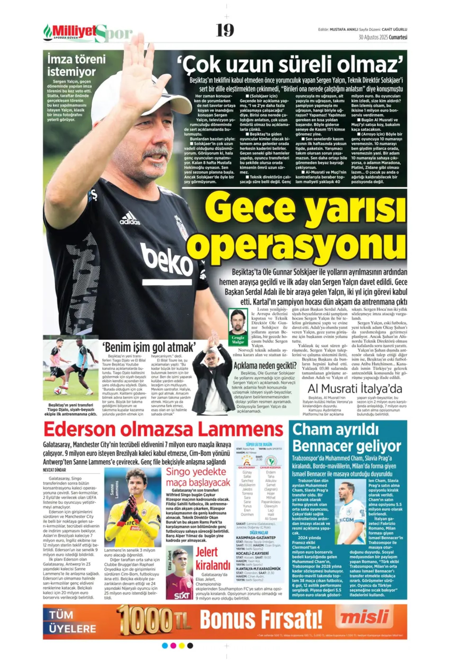Sporda günün manşetleri... Mourinho ile ilgili o gerçek ortaya çıktı: Meğerse o maçtan önce kovulmuş!
