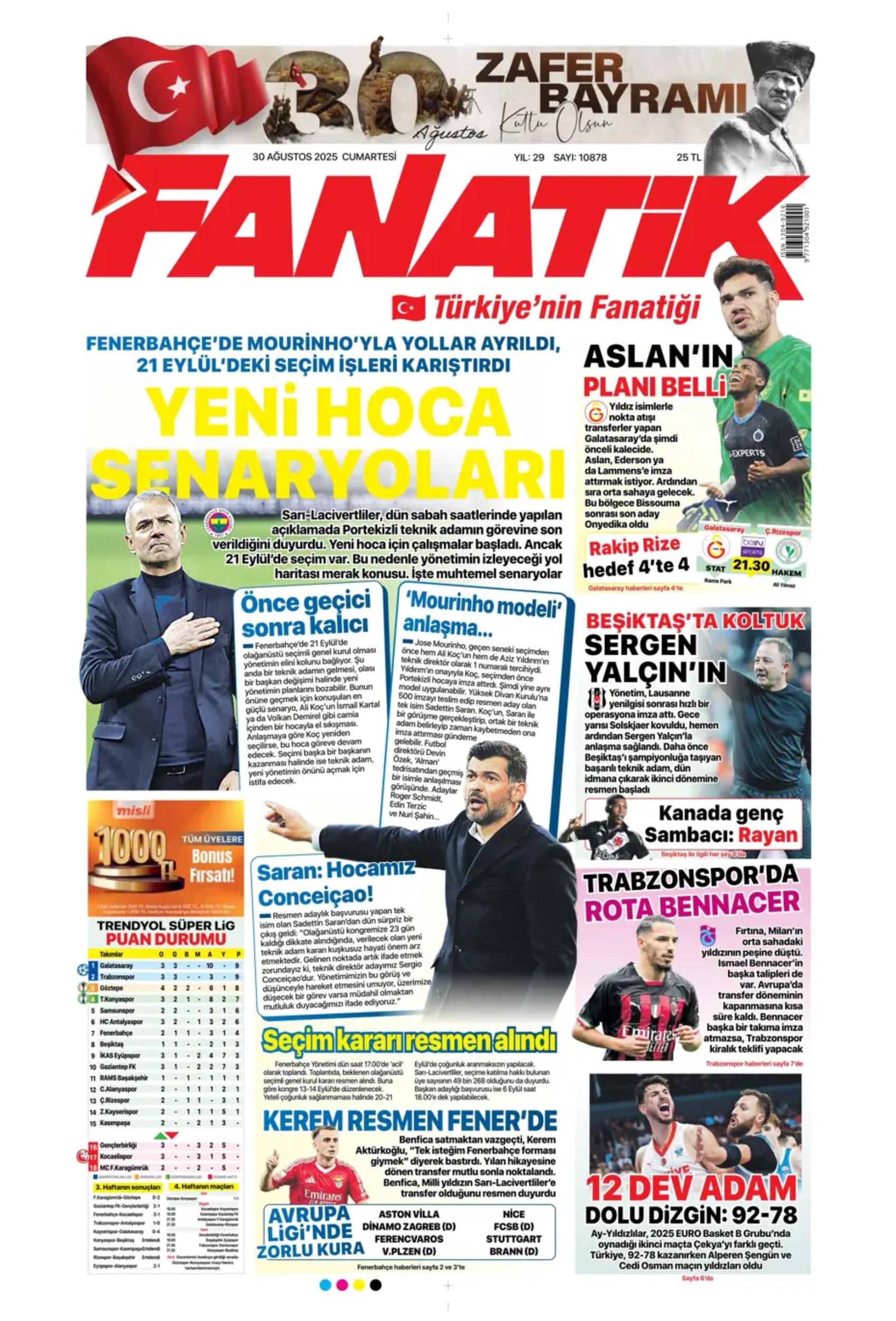 Sporda günün manşetleri... Mourinho ile ilgili o gerçek ortaya çıktı: Meğerse o maçtan önce kovulmuş!
