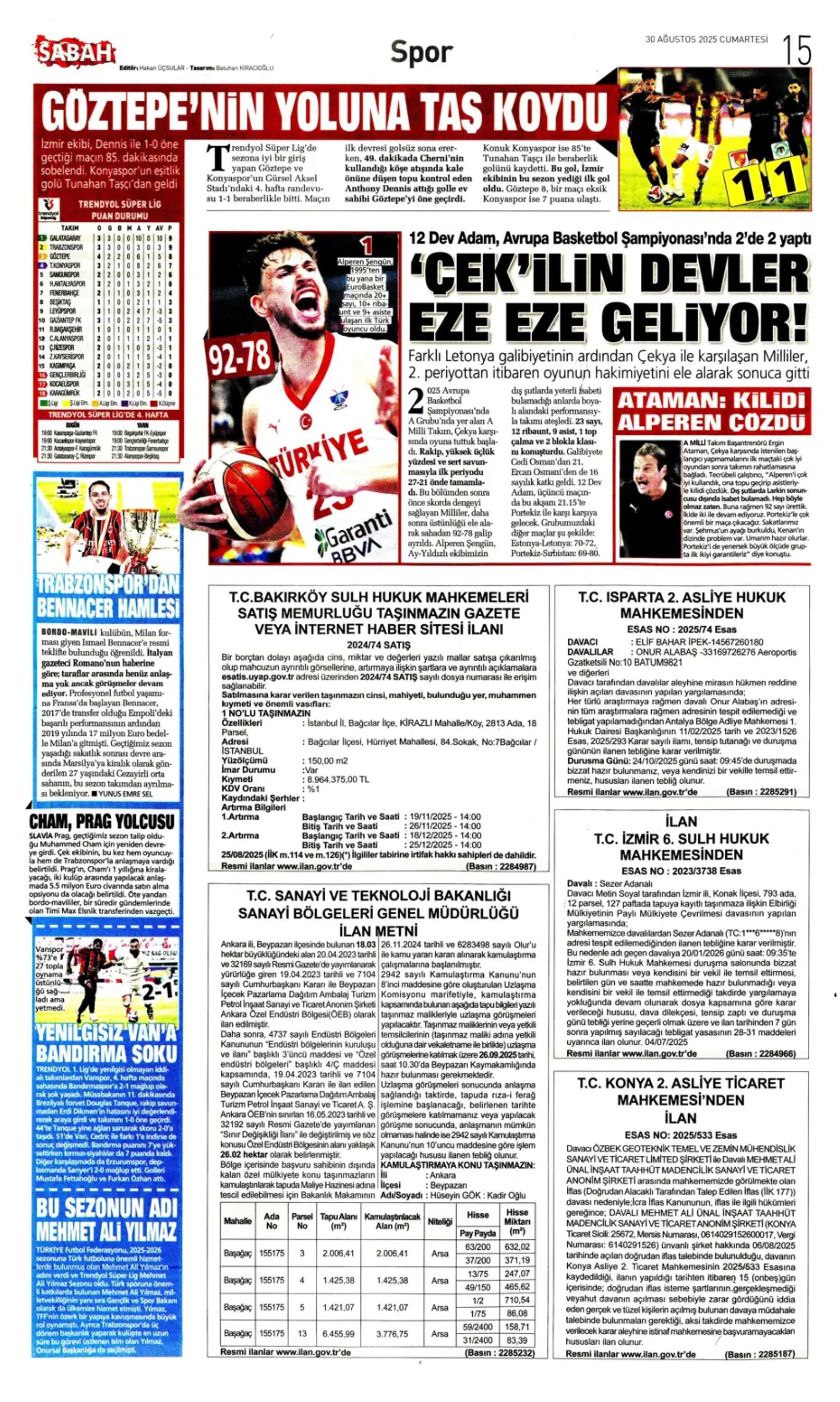 Sporda günün manşetleri... Mourinho ile ilgili o gerçek ortaya çıktı: Meğerse o maçtan önce kovulmuş!