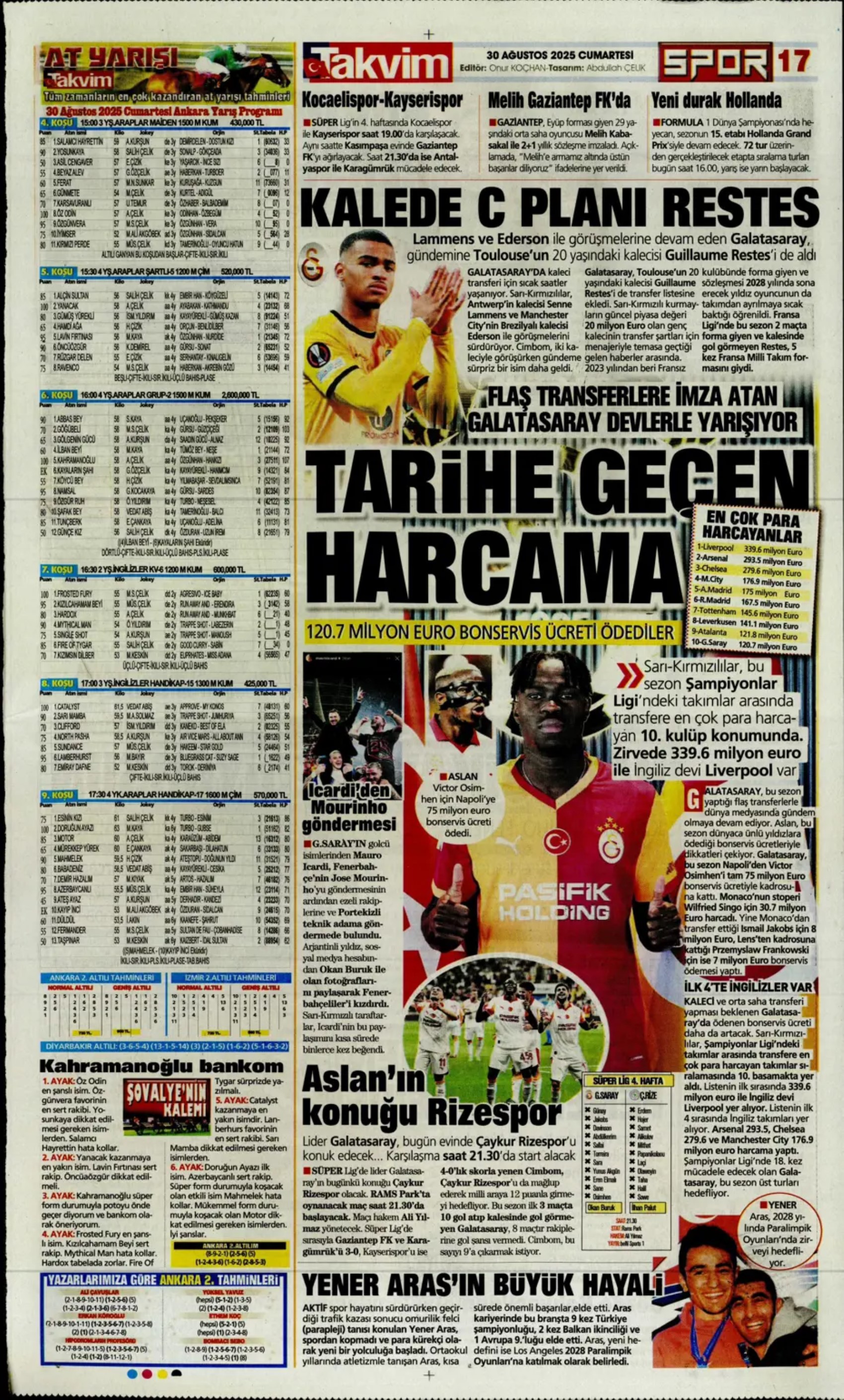 Sporda günün manşetleri... Mourinho ile ilgili o gerçek ortaya çıktı: Meğerse o maçtan önce kovulmuş!